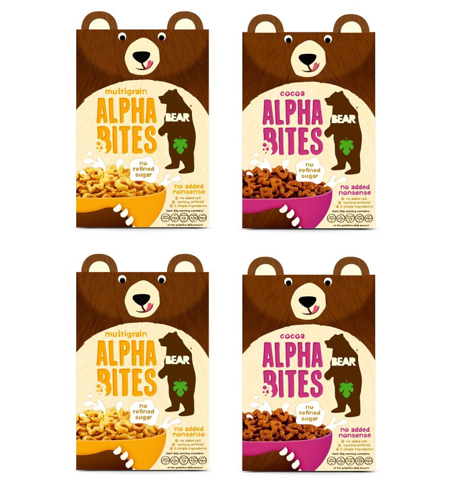 BEAR Bear Alphabites 375g (Mixed 4 x 375g)