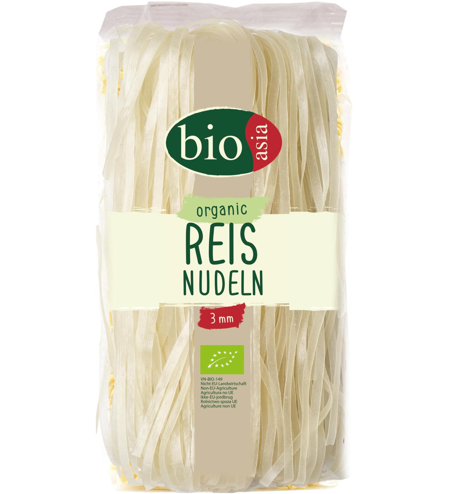  Bioasia BIOASIA Organic Rice Noodles - 1 x 200g - Buy Online on GoSupps.com