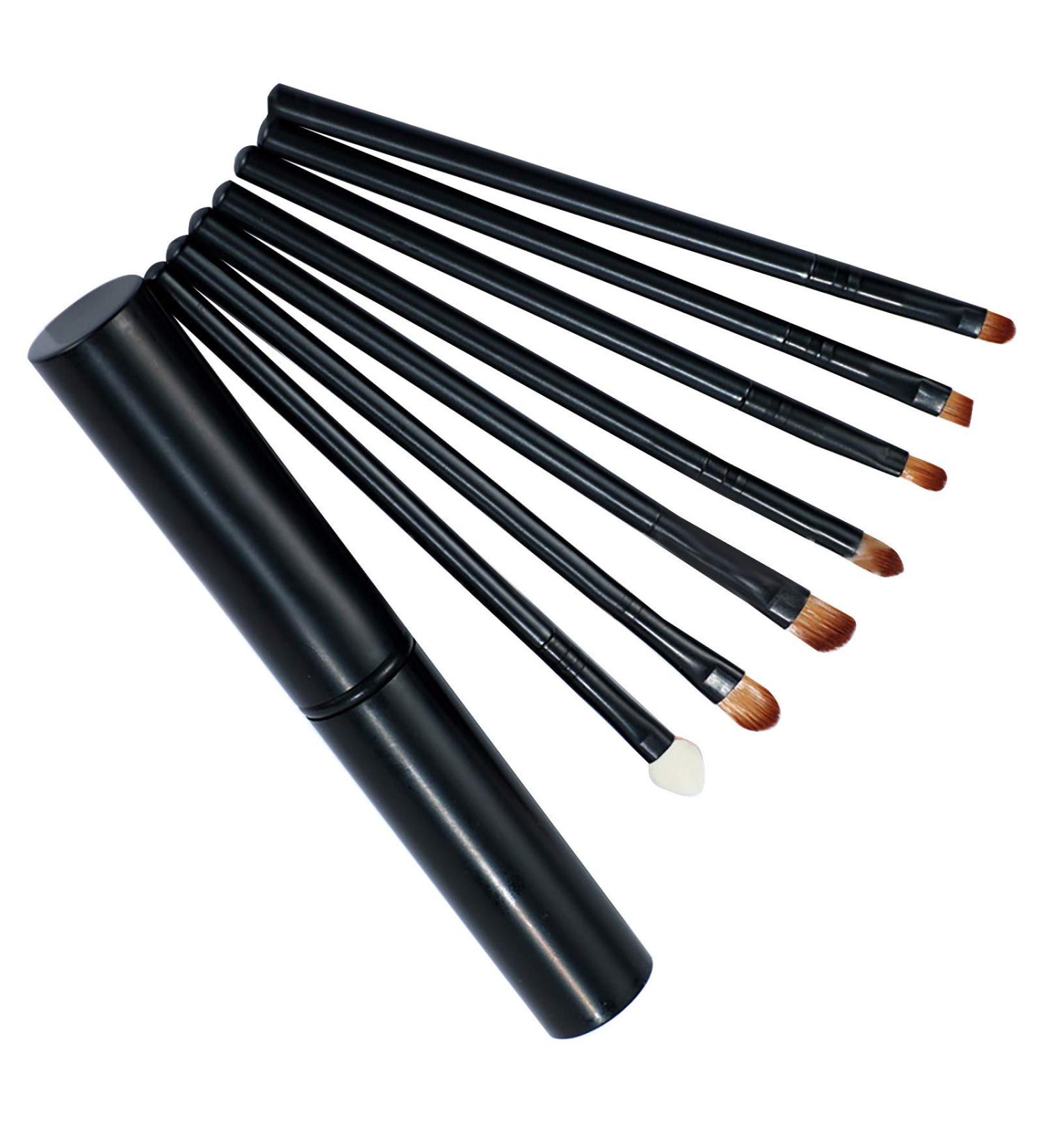 Yueci 7/12pcs Makeup Brush Set - Premium Eye Makeup Brushes & Blending Tools with Storage Box | Perfect Gift for Beauty Lovers - Buy Online on GoSupps.com