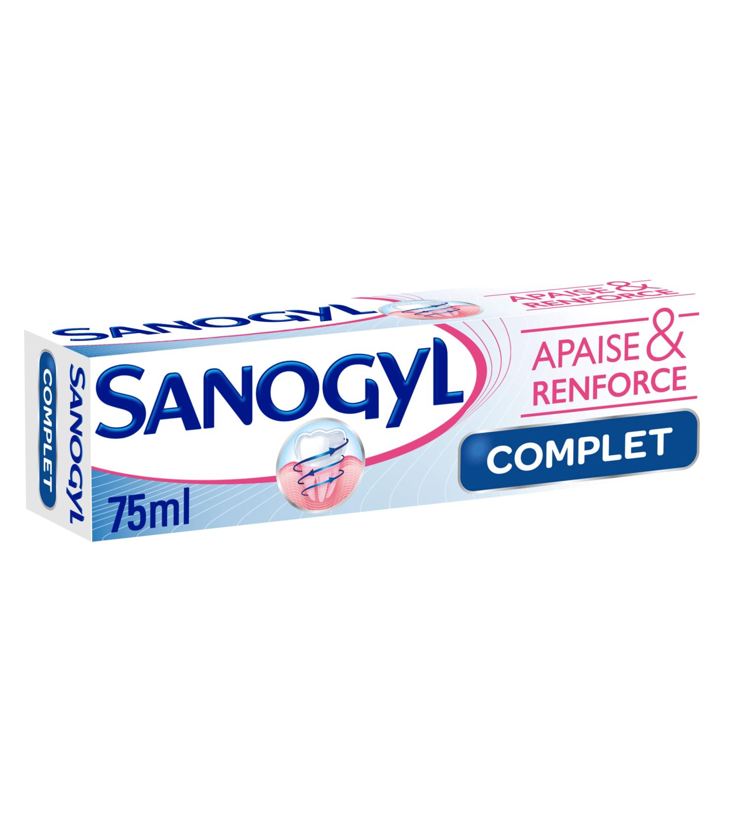 Sanogyl Complete Soothing & Strengthening Toothpaste 75 ml - Buy Online on GoSupps.com