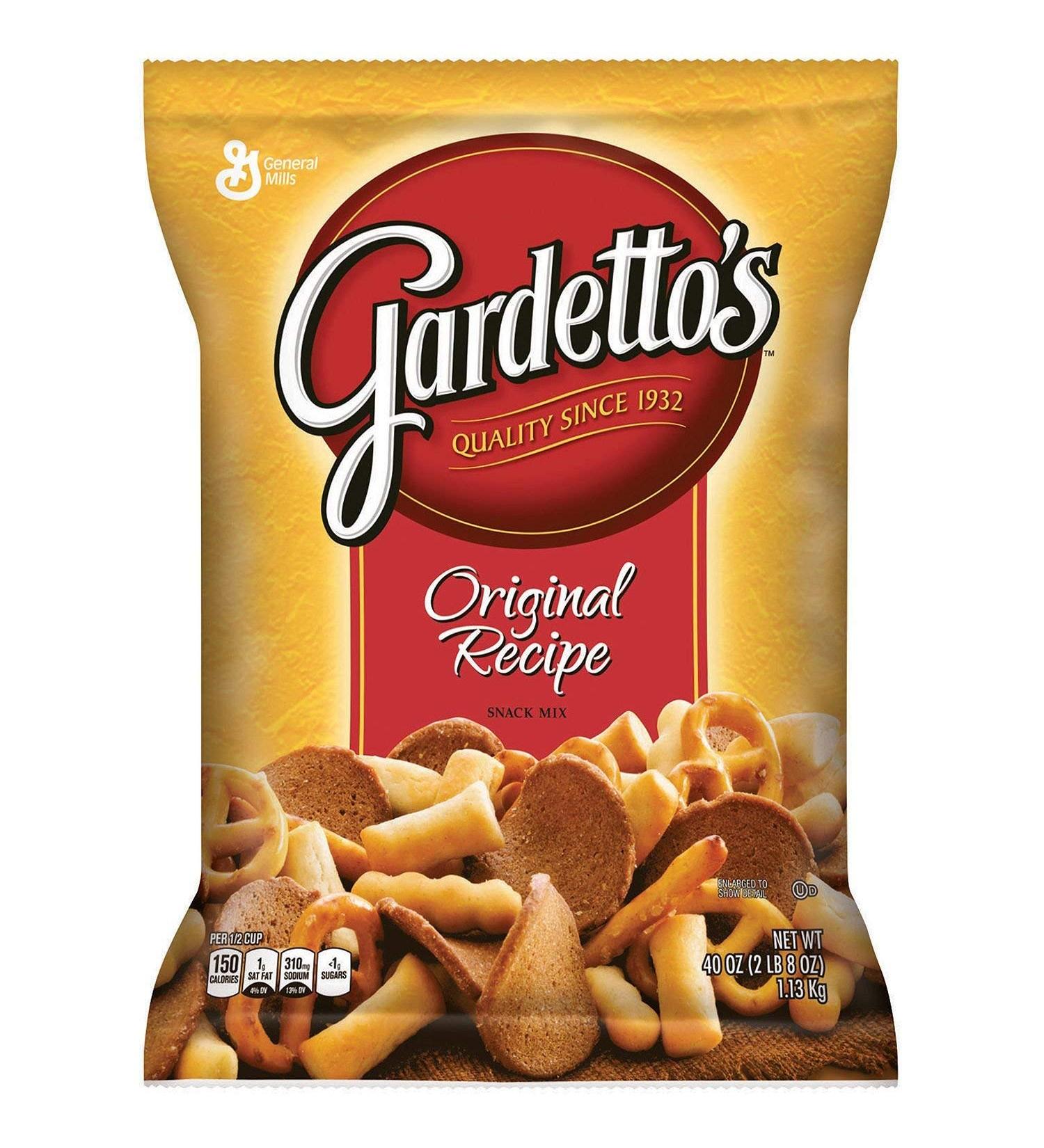 Gardetto's Original Recipe Snack Mix - 32 oz | Savory Blend of Flavors | Perfect for Snacking - Buy Online on GoSupps.com
