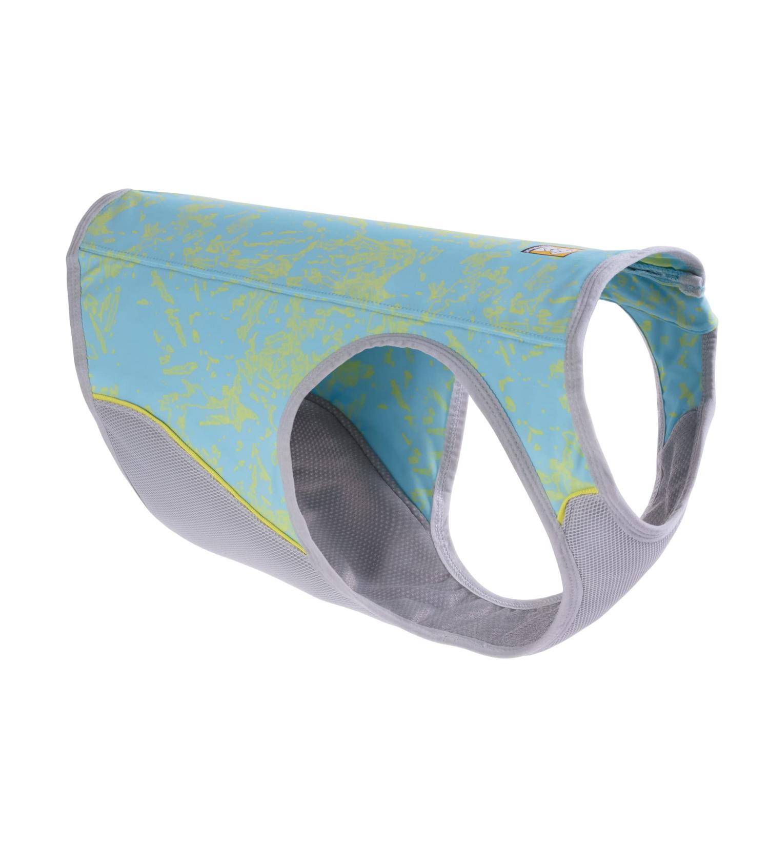 RUFFWEAR Swamp Cooler Zip Vest Dog Jacket Small Blue Mist | SPF 50+ Sun Protection - Buy Online on GoSupps.com