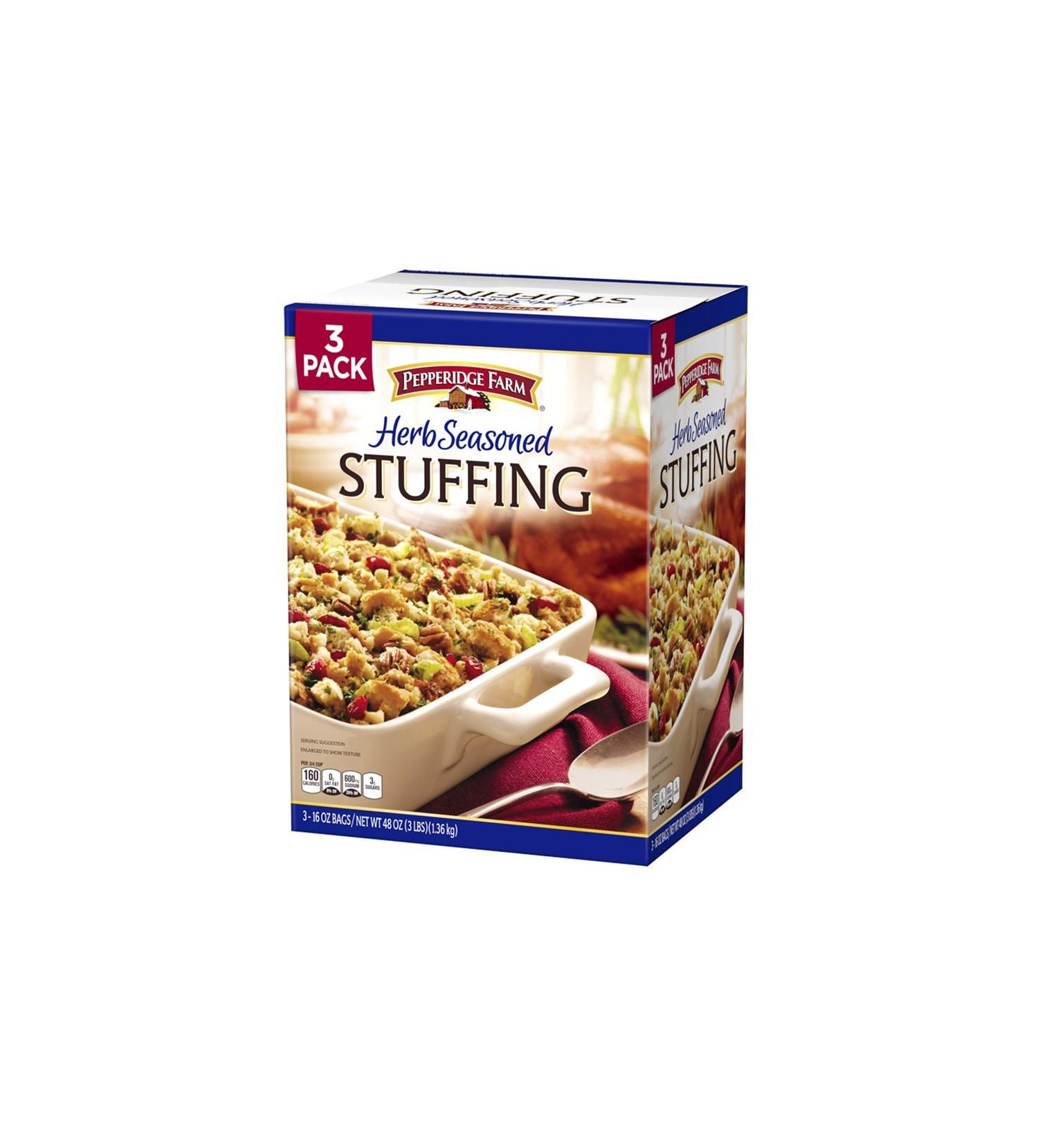 Pepperidge Farm Herb Seasoned Stuffing (16 oz., 3 pk.) (pack of 2)