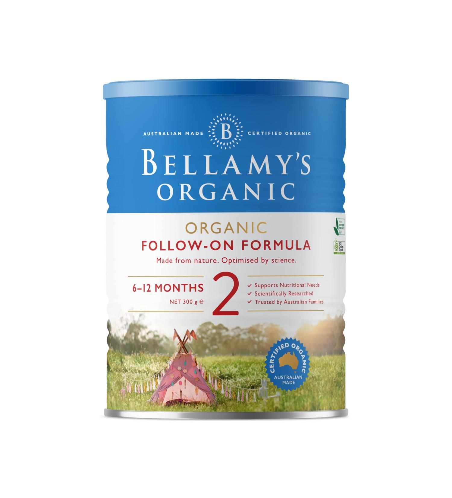 Bellamy's Organic Step 2 Follow-On Formula 6-12m | Buy Online at [Your eCommerce Company Name] - Buy Online on GoSupps.com