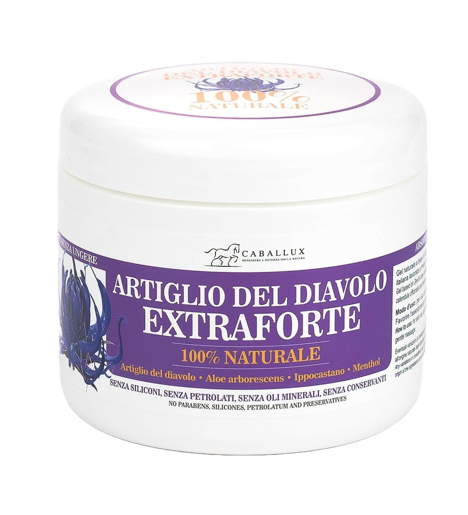 Devil's Claw Strong Gel - 100% Natural Relief for Muscles & Joints with Aloe Arborescens & Horse Chestnut - Buy Online on GoSupps.com