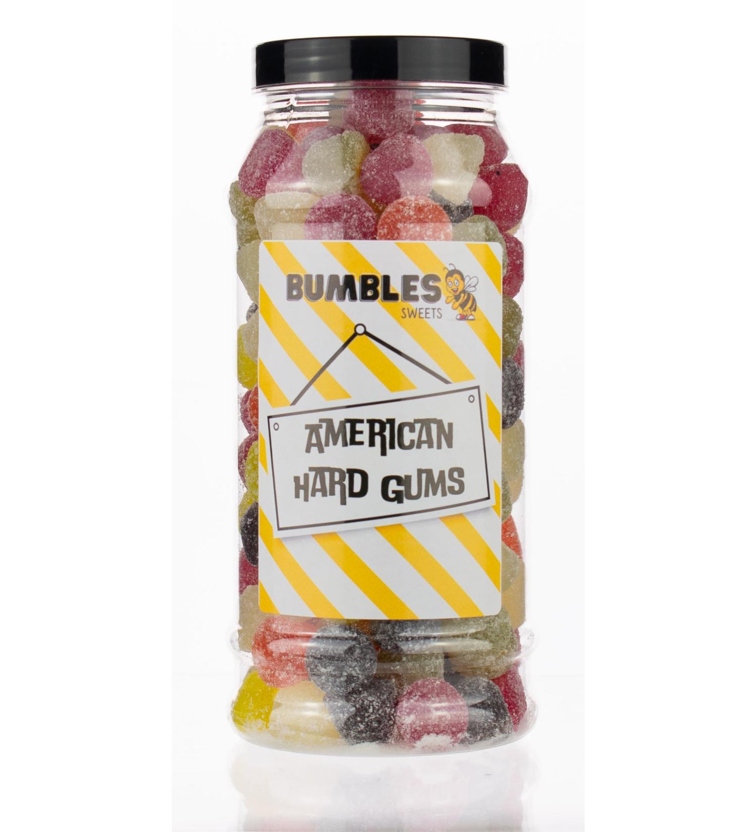 American Hard Gums Sweets Gift Jar - Buy Online on GoSupps.com
