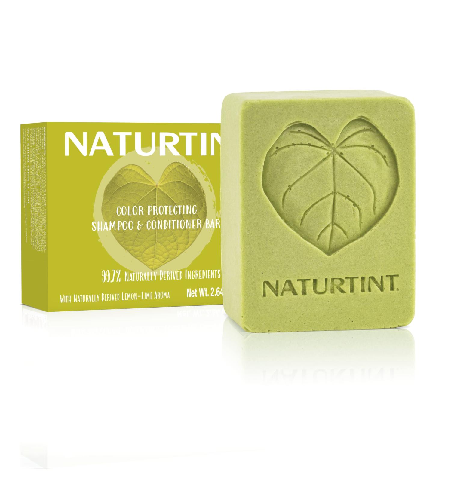 Naturtint Volumizing Shampoo & Conditioner Bars - Eco-Friendly (Lemon Lime) | Color Protecting - Buy Online on GoSupps.com