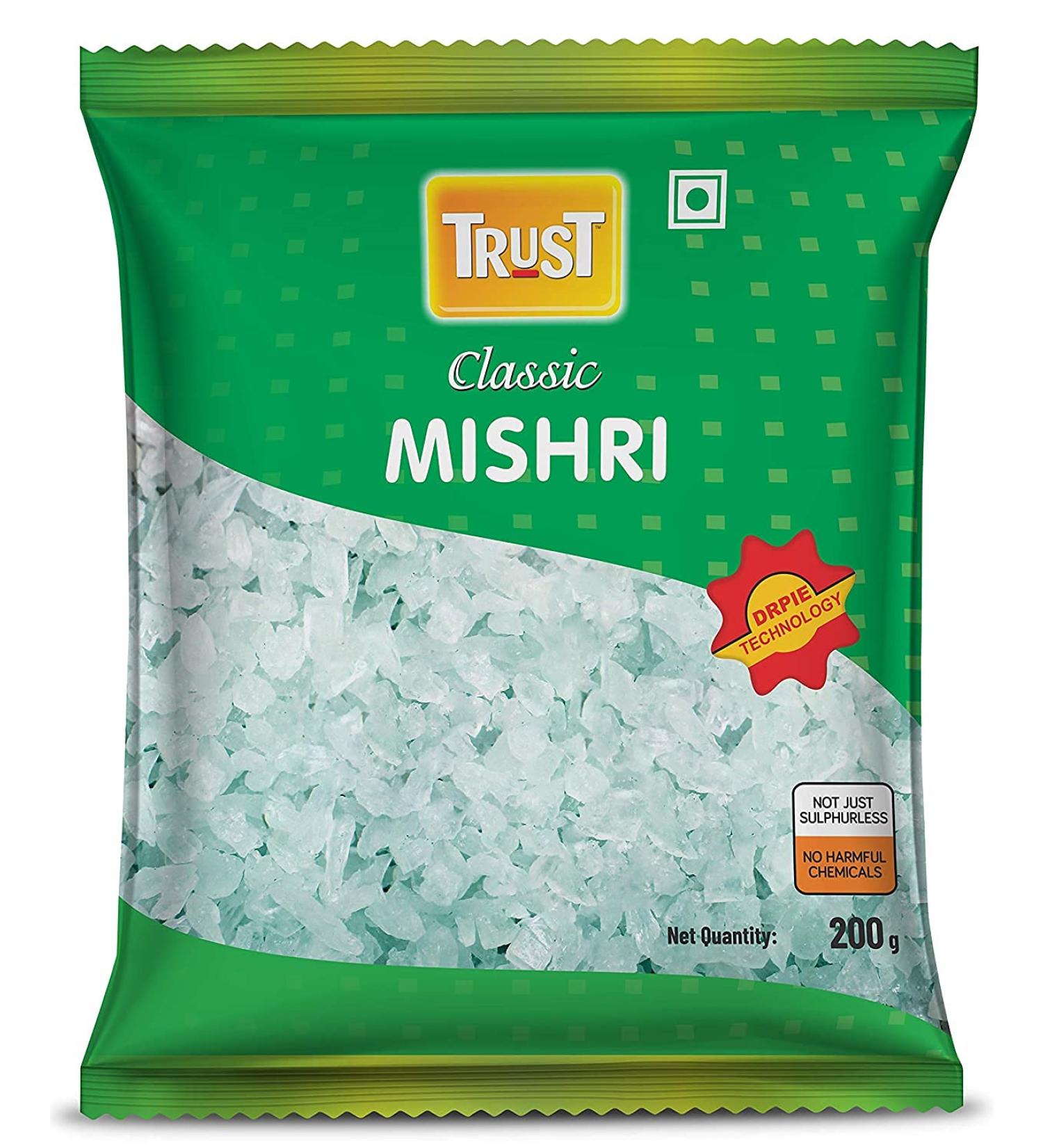 Goldy Classic Mishri 200g - Pure Organic Sugar Crystals - Buy Online on GoSupps.com