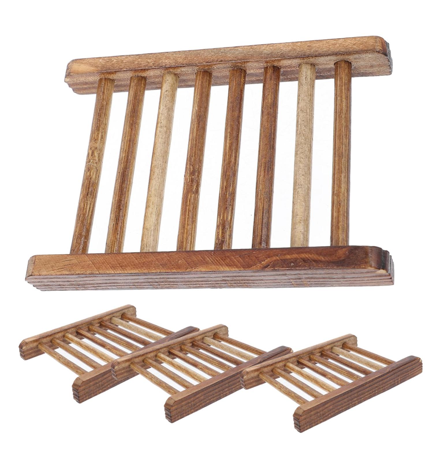 4pcs Household Travel Wooden Pallets As Shown 12X8.5X1.5CM - Buy Online on GoSupps.com