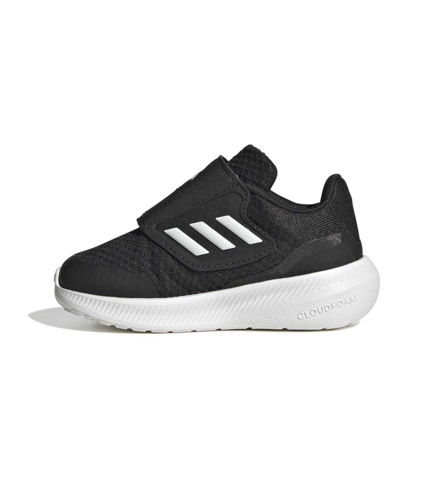 adidas Unisex Baby Runfalcon 3.0 Hook-and-Loop Sneakers 5 UK Child - Core Black/White - Buy Online on GoSupps.com