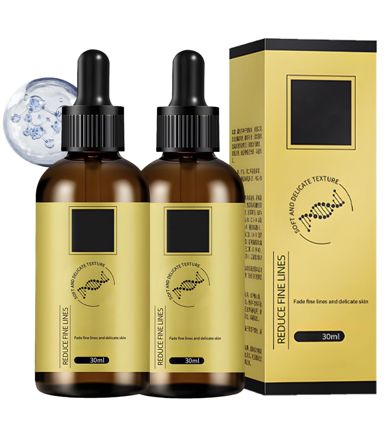 2Pcs Wrinkle Firming Serum Firm and Plump Face Serum Wrinkles Lifting & Firming Essence Hydrate & Moisturize Reduce Fine Lines Firms Skin (2pcs) - Buy Online on GoSupps.com