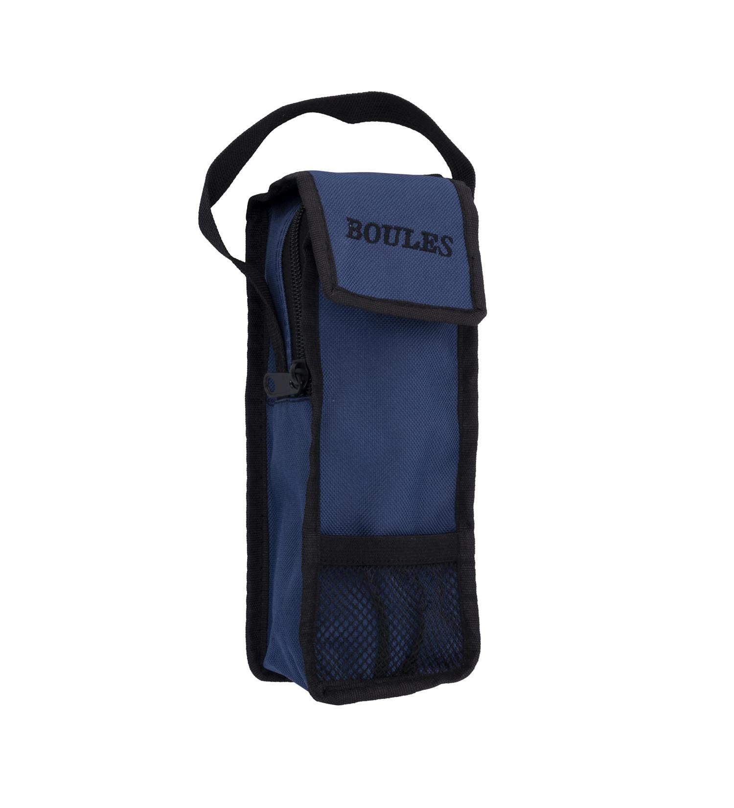 Engelhart Boule Bag for 3 Boules - Durable Carrying Handle Top Opening Size 23x8.5x3.5 cm Blue - Ideal for International Shipping - Buy Online on GoSupps.com