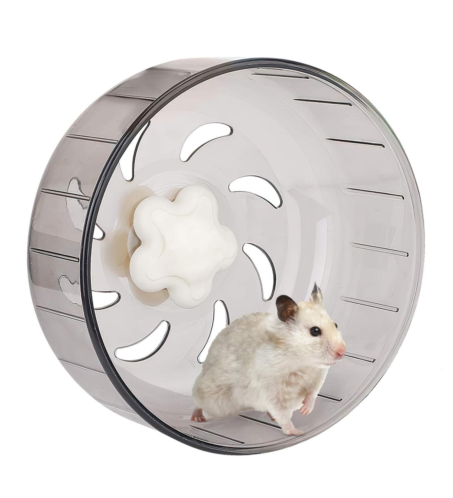 Nicoone 5.1 Inch Washable Hamster Running Wheel - Ideal for Small Hamsters, Rats, Gerbils - Buy Online on GoSupps.com