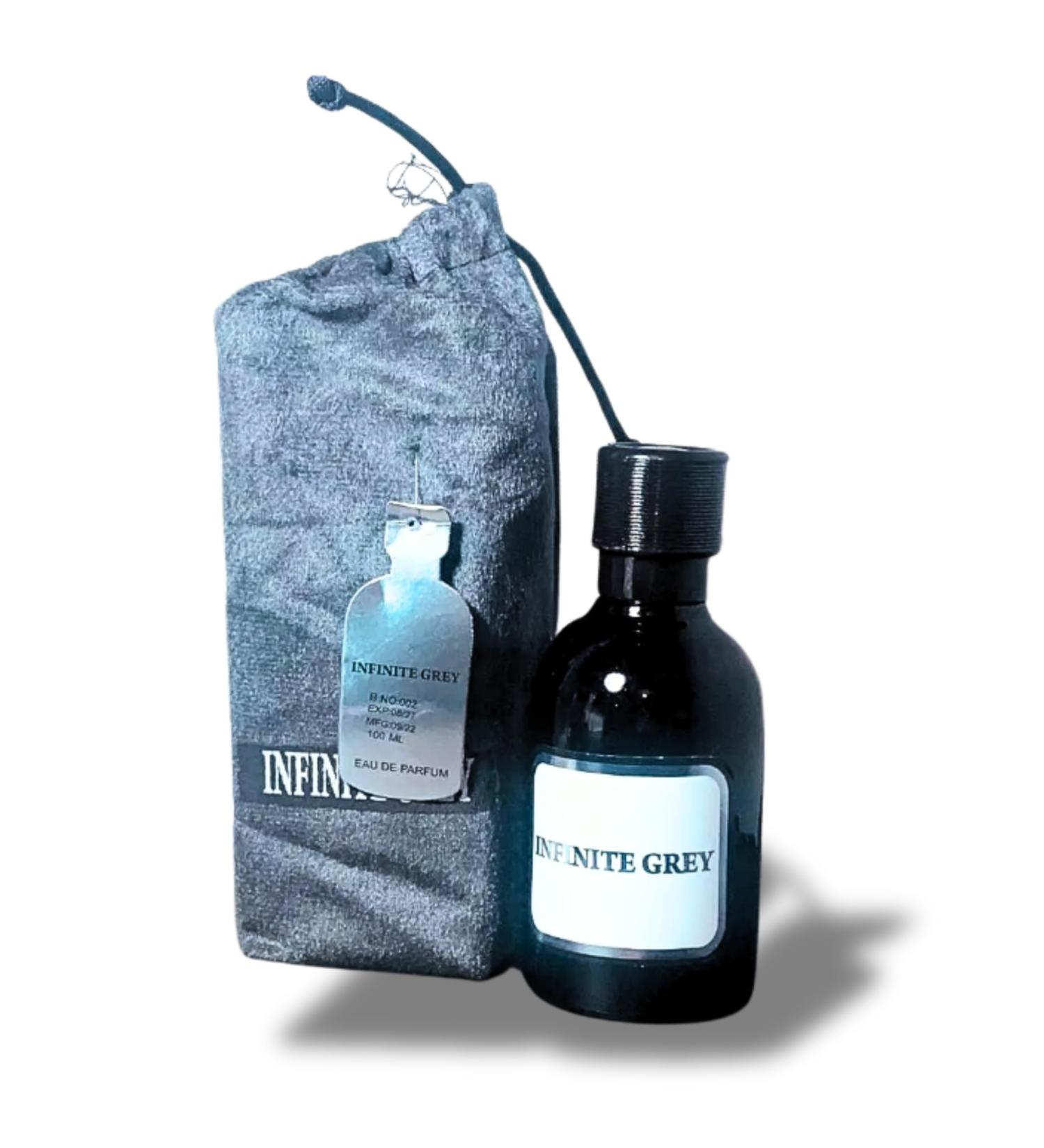 INFINITY GREY EAU DE PARFUM POUR HOMME Amber Woody fragrance for men. - Buy Online on GoSupps.com