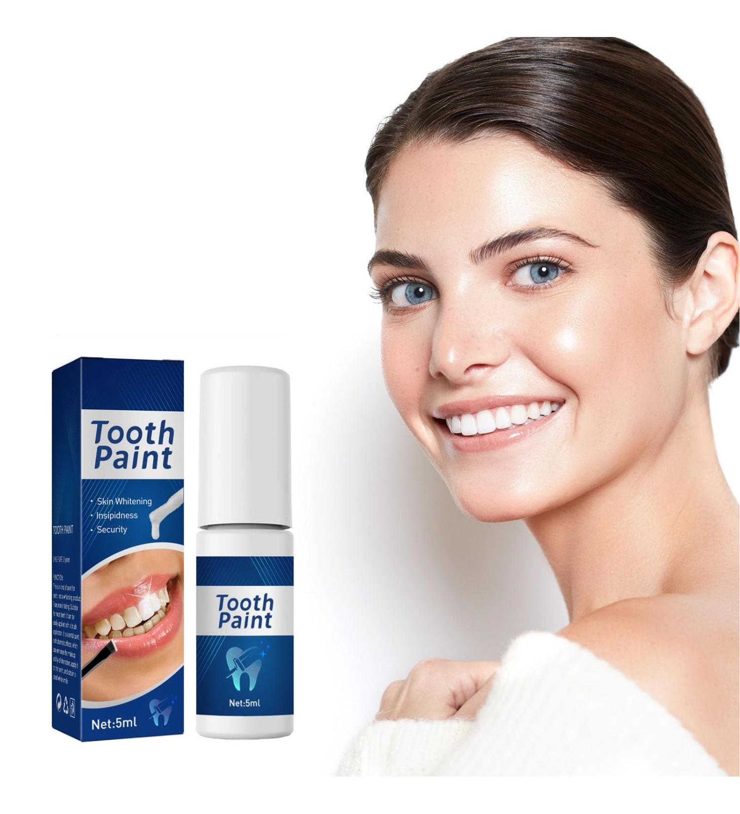 2pcs 5ml Teeth Whitening Paint - Stain Removal & Breath Freshening Dental Care - Buy Online on GoSupps.com