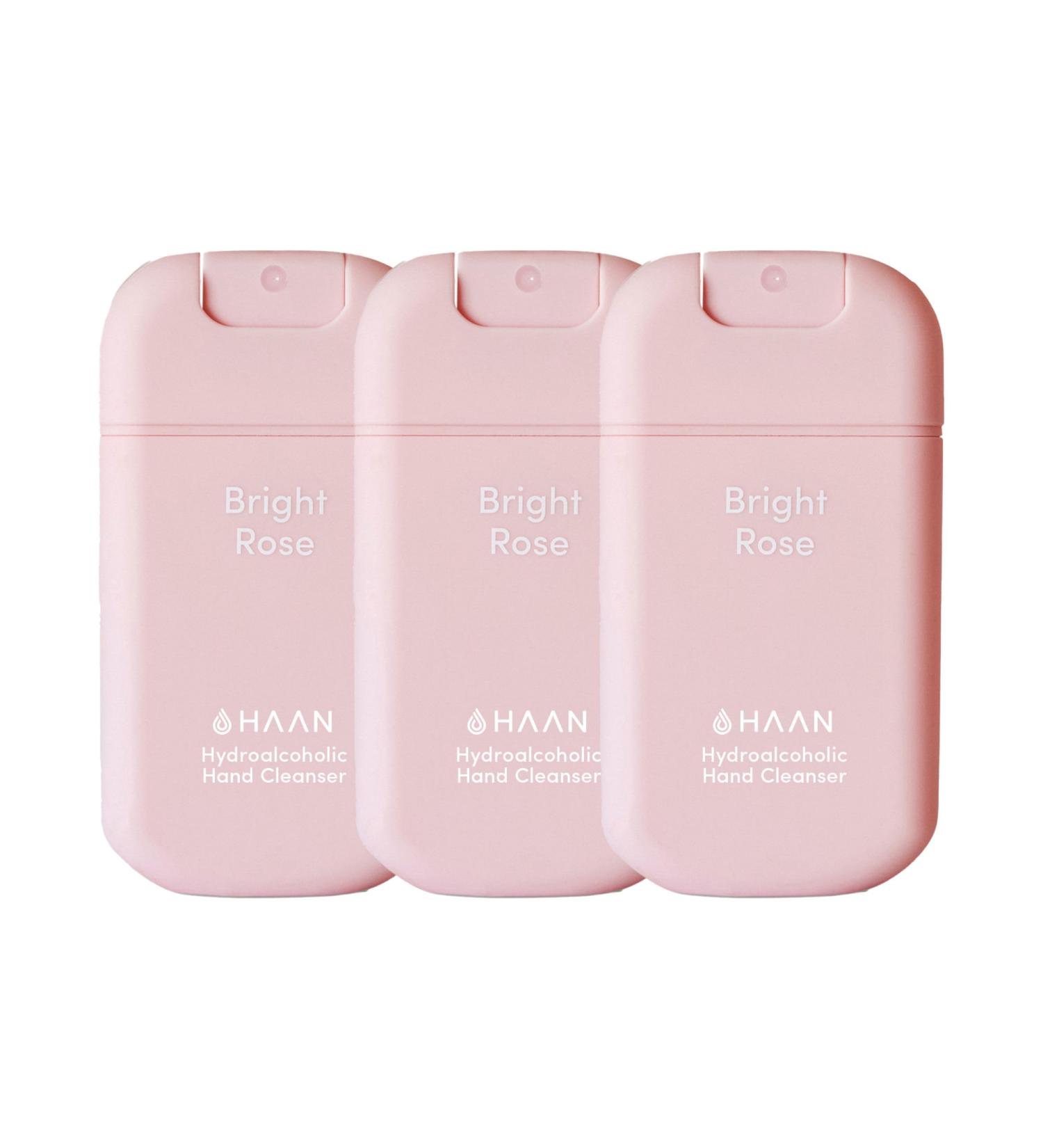HAAN Aloe Vera Moisturising Hand Spray (Pack of 3) - 3 per fragrance Bright Rose - Buy Online on GoSupps.com