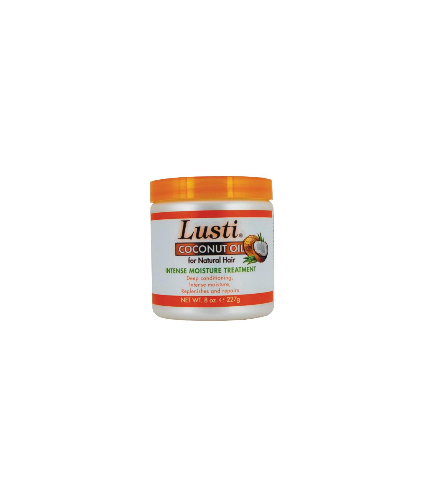 Lusti Coconut Oil Intense Moisture Treatment 8 fl oz - Deep Conditioning Mask - Buy Online on GoSupps.com