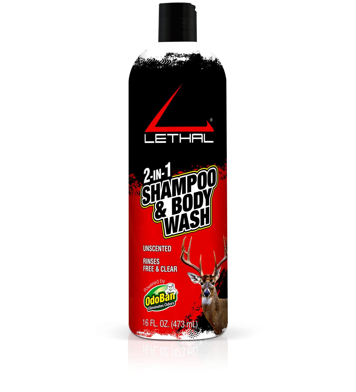 Buy Lethal ProHunting Shampoo and Body Wash 16-Ounce - Best International Shipping & Quality Grooming for Hunters - Buy Online on GoSupps.com