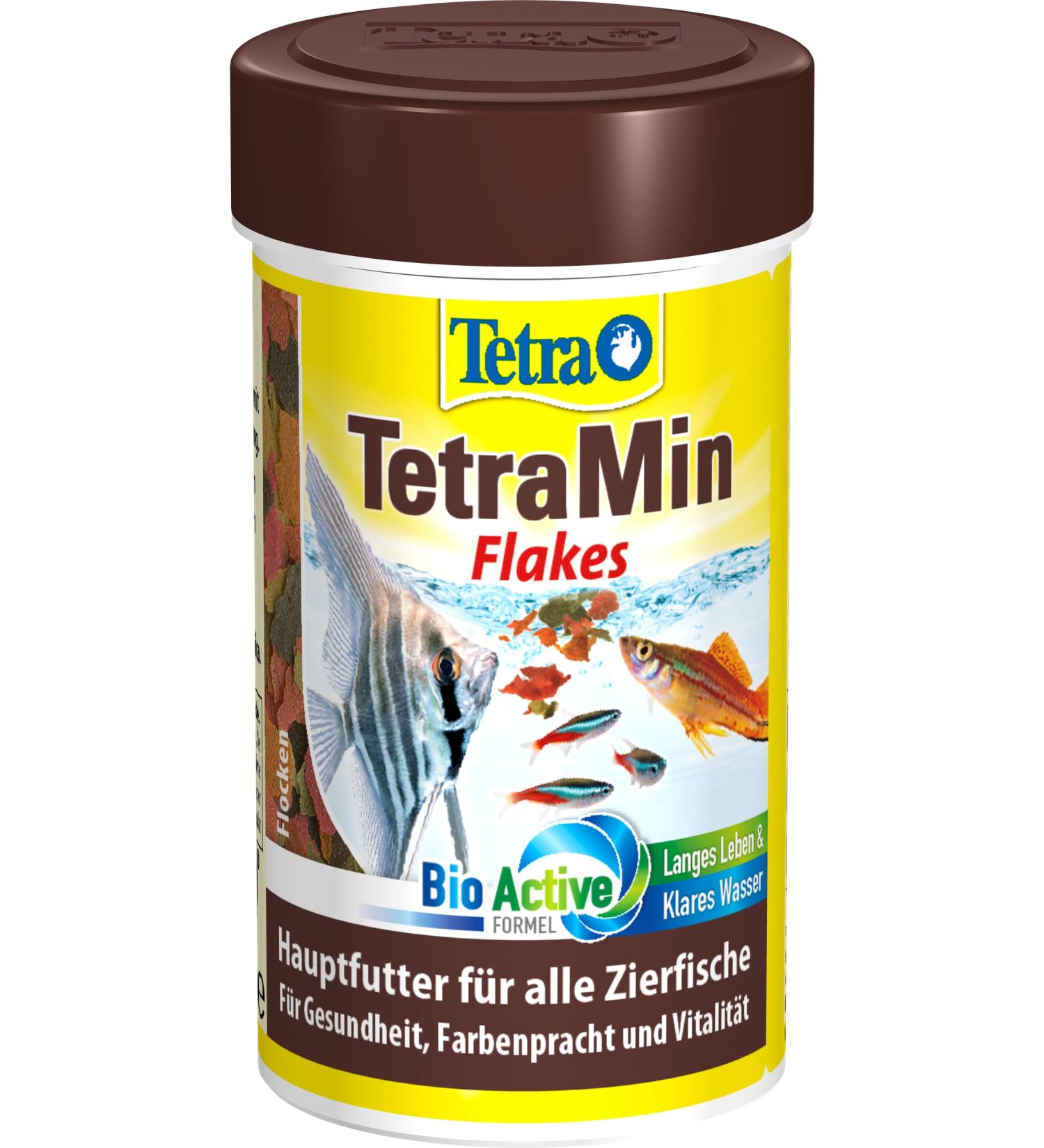 Tetramine Flakes - Premium Fishing Feed for Ornamental Fish | Balanced Nutrition & Clear Water | 100ml Can (1 Pack) - Buy Online on GoSupps.com