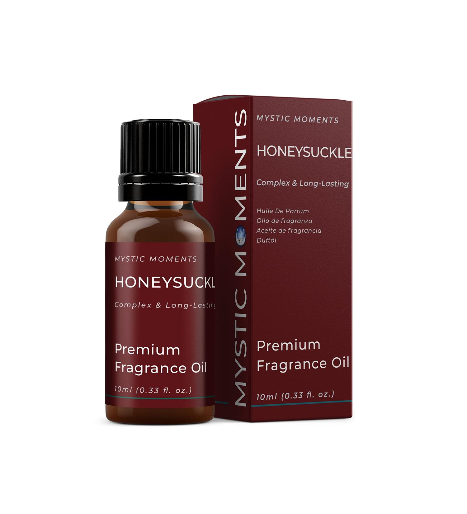 Mystic Moments Honeysuckle Fragrance Oil - 10ml (Pack of 1) | International Shipping Available - Buy Online on GoSupps.com