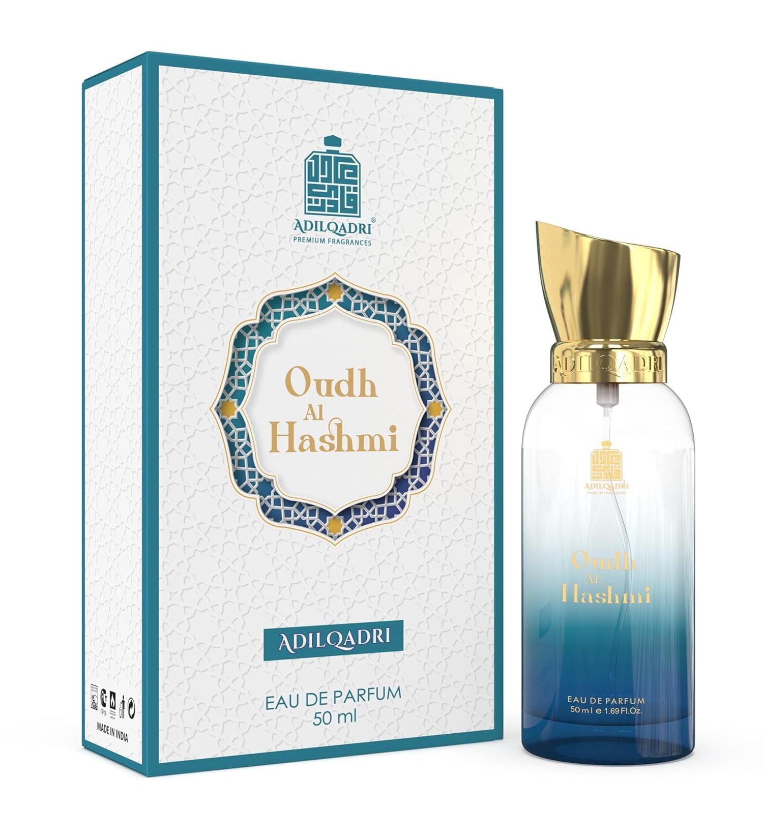 Adil.qadri Oudh Al Hashmi Perfume | Sweet Arabic Oudh Fragrance | 50ml | Unisex Long Lasting Arabian Oudh Scent | Eau De Parfum