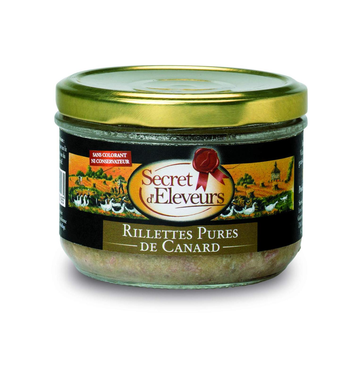 Secret d'Eleveurs Pure Duck Rillettes 180g