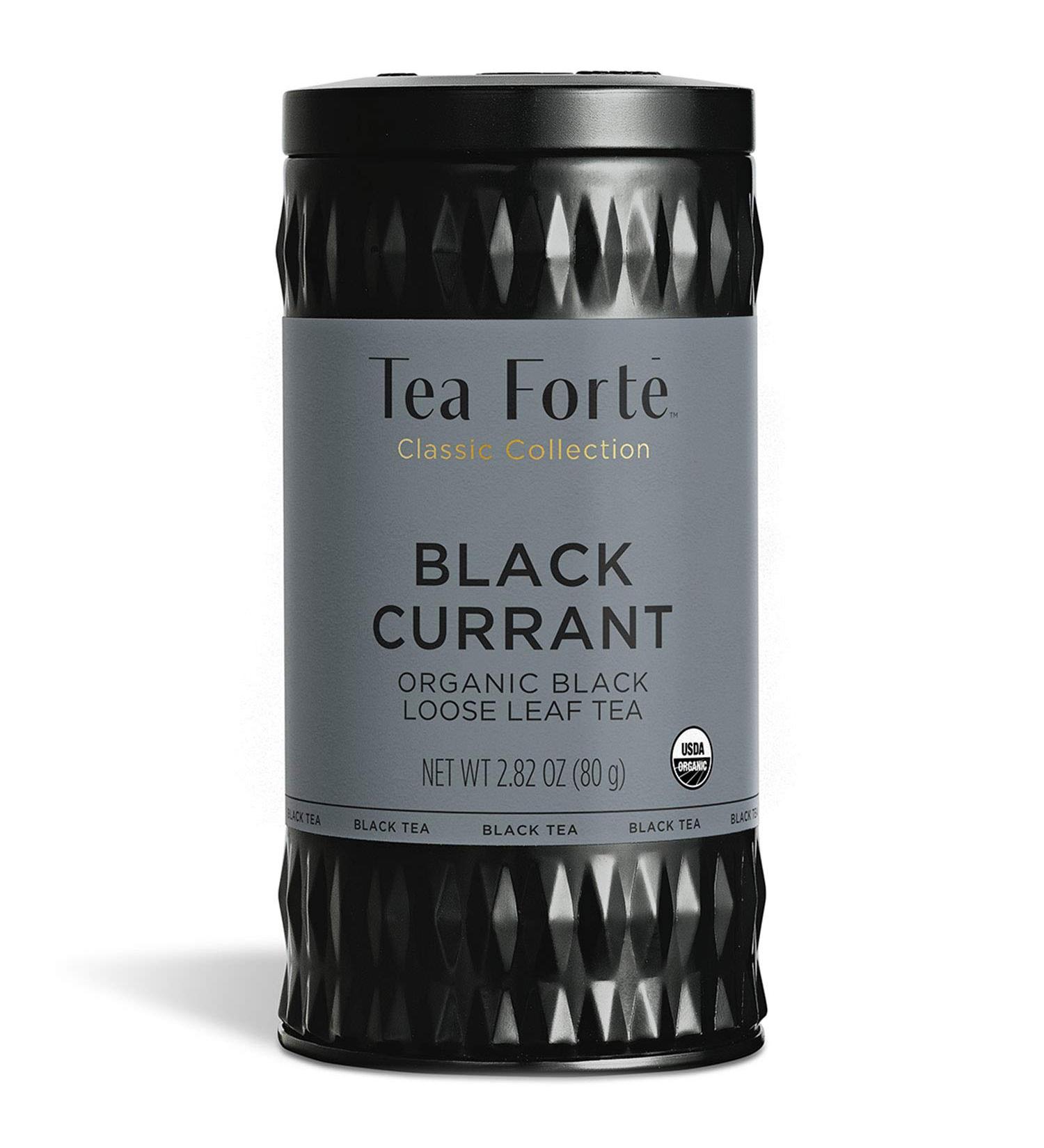 Tea Forte Black Currant Loose Tea Canister - Makes 35-50 Cups - Buy Online on GoSupps.com