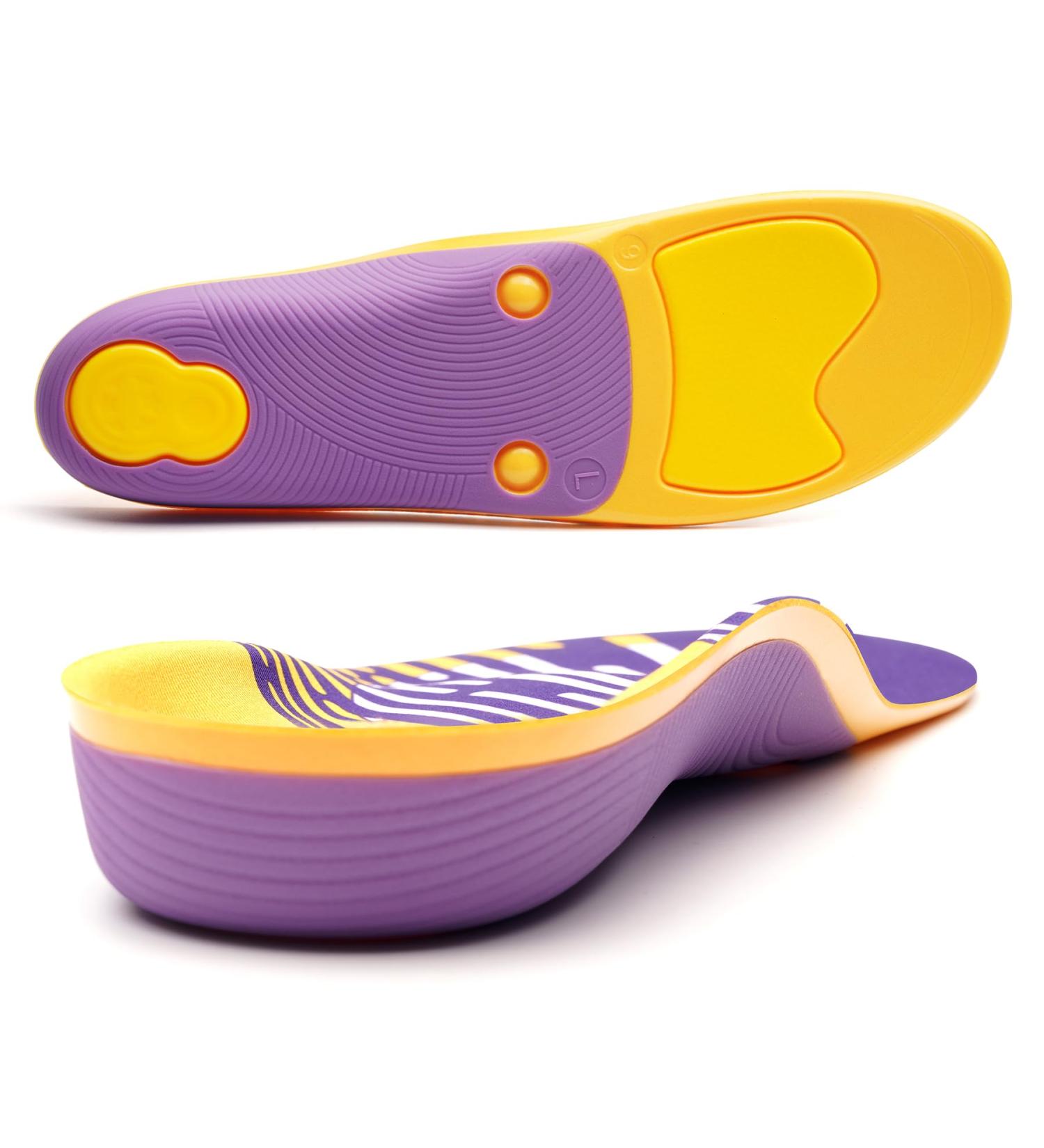 IFITNA Plantar Fasciitis Relief Gel Insoles for Men & Women | Metatarsal Pain Arch Support Inserts for Flat Feet Size 10 | Comfort for Standing All Day - Buy Online on GoSupps.com