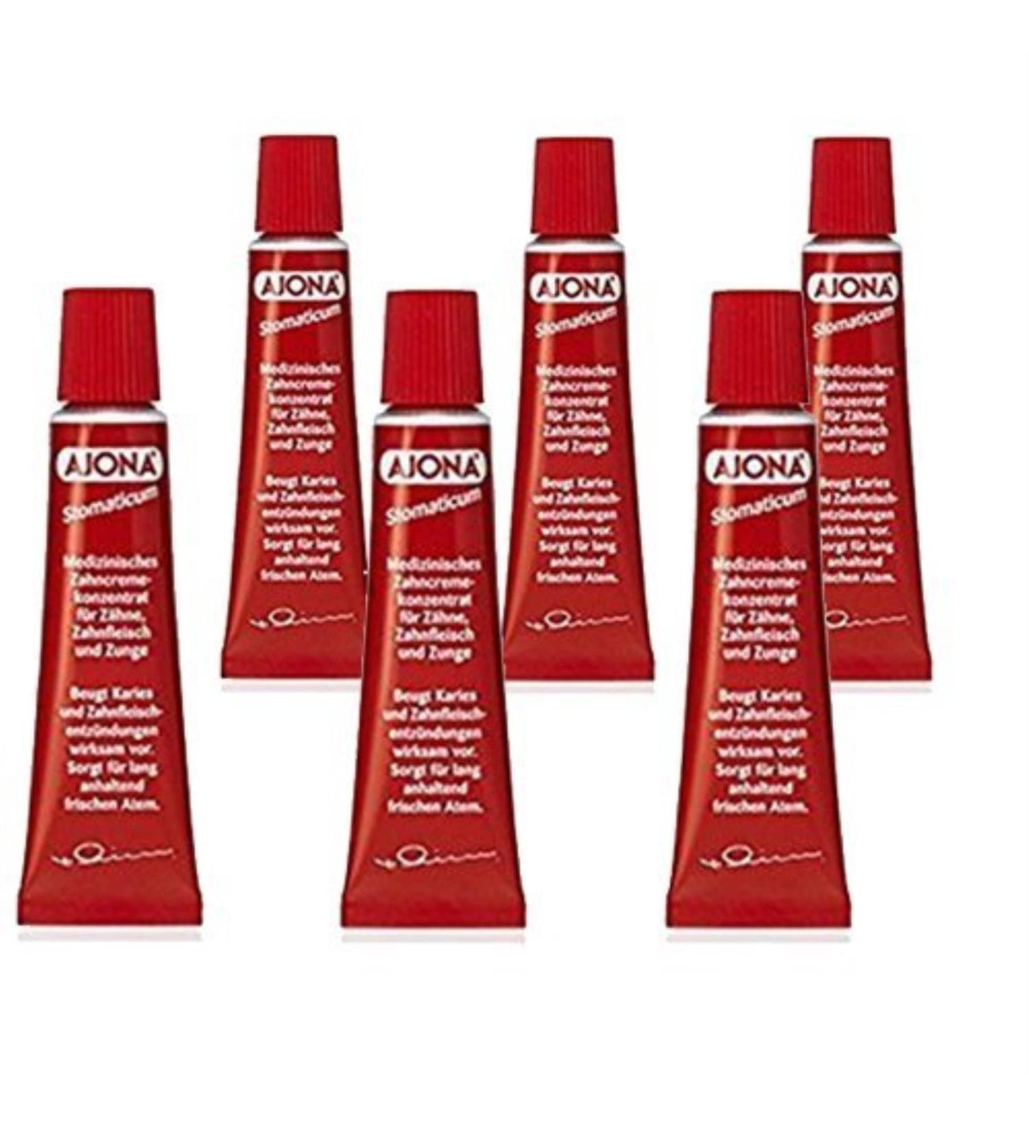 Ajona Stomatikum Toothpaste 25ml (Pack of 6)