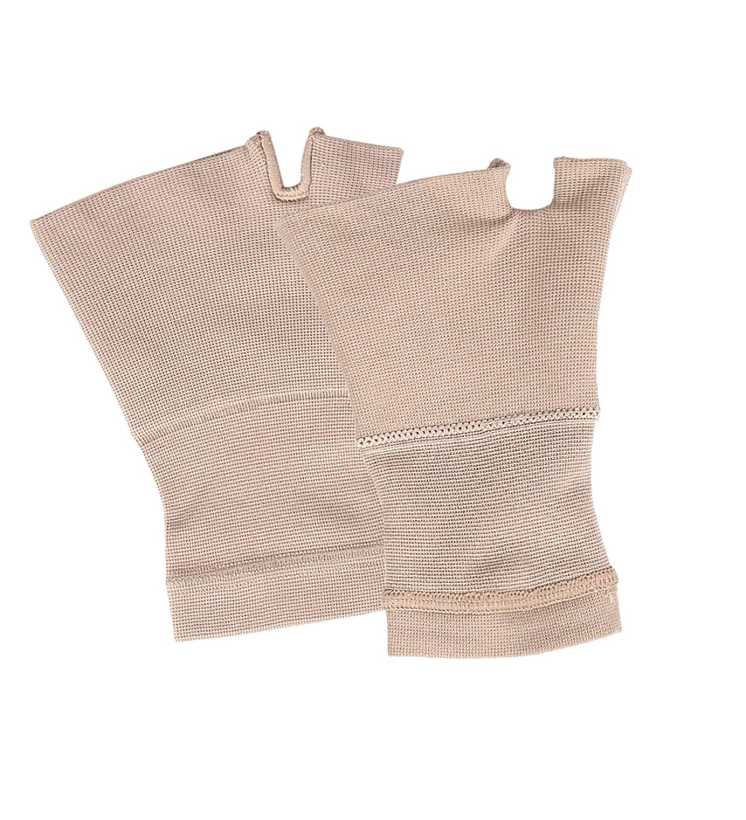 Healifty Pressure Wrist Night Splint Gloves - Fingerless Compression Wrist Brace for Tendonitis - Comfortable Khaki Wrist Protector - Buy Online on GoSupps.com