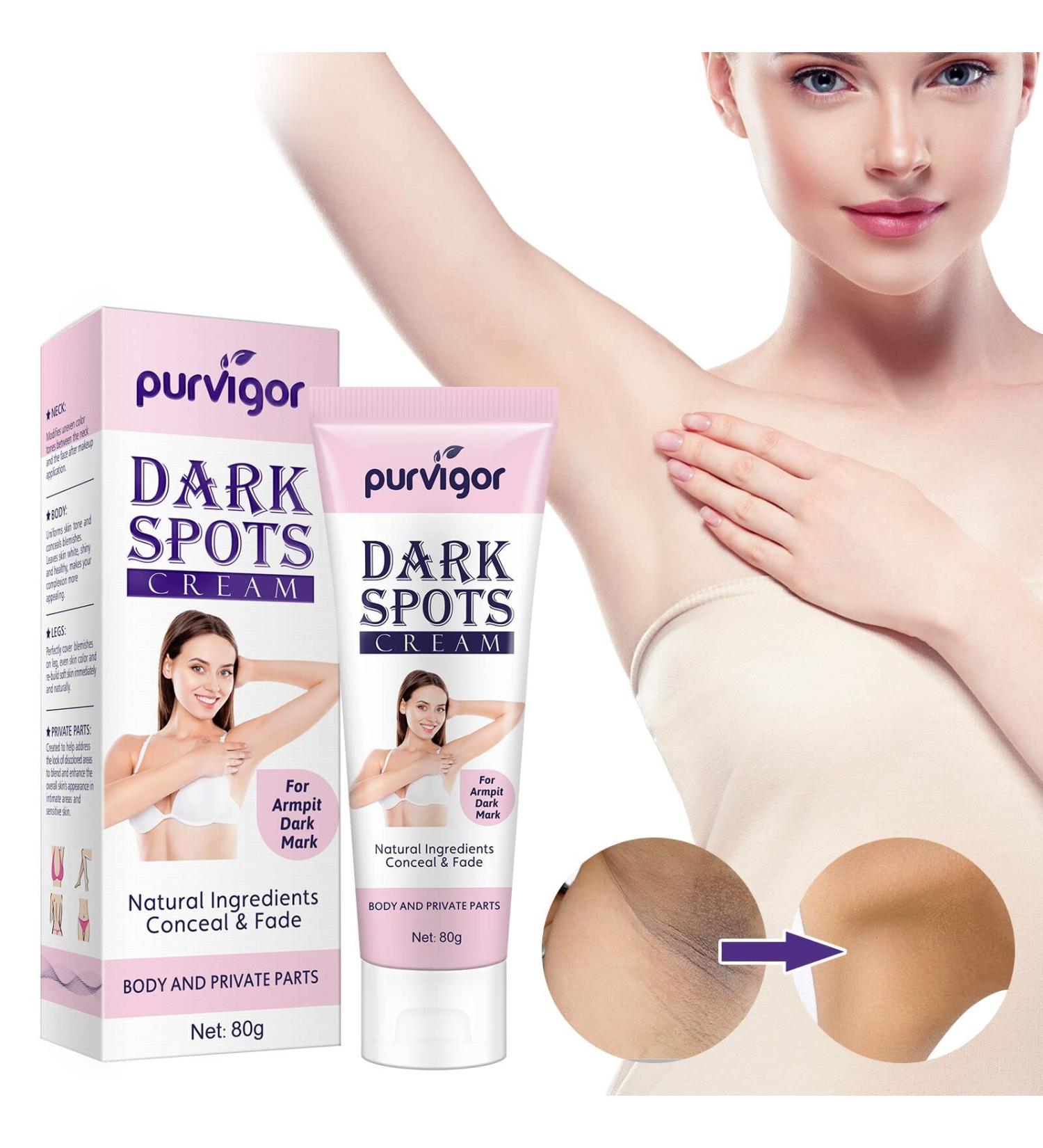 PEPHUCA Dark Spot Corrector Cream Underarm Cream for Face and Body Neck Armpit Knees Elbows Private Areas Intimate Areas Legs Bikini Line 80g White 5 cubic_centimeters - Buy Online on GoSupps.com