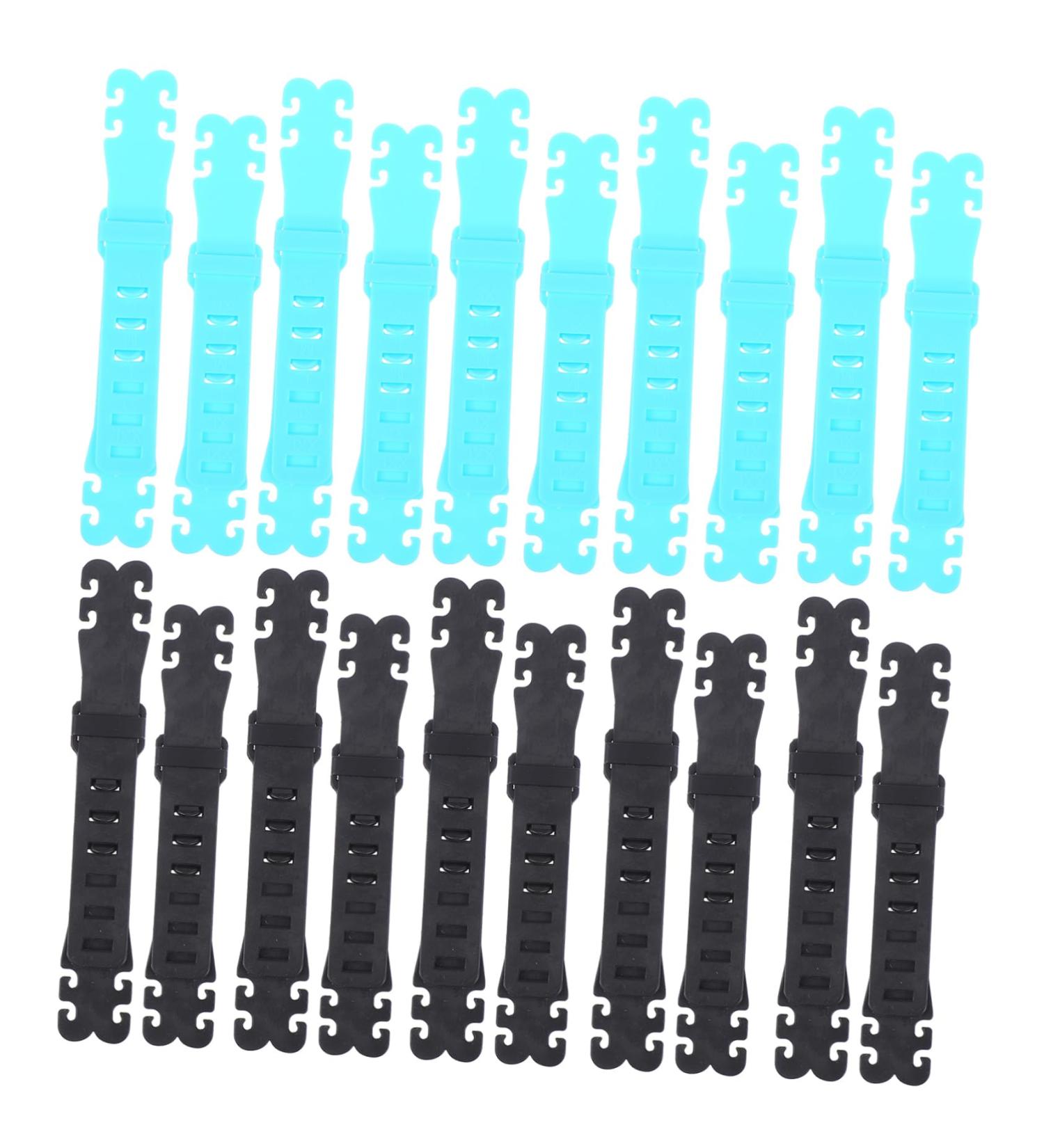 Hapinary Neck Mask - 20 Kids' Ligament Masks with Ear Bracket Clips & Extension Hooks | Comfortable Facial Mask Solution - Buy Online on GoSupps.com