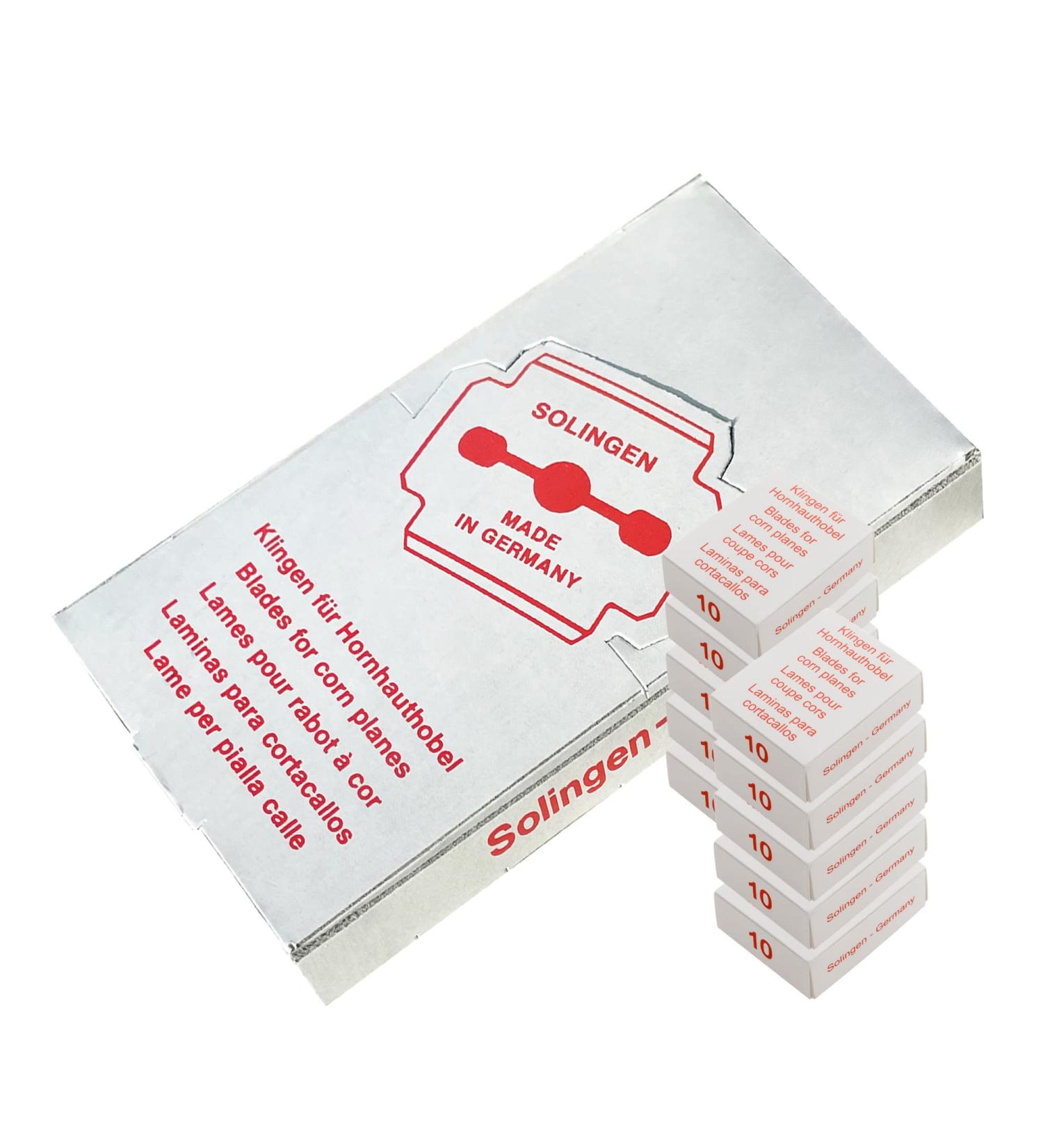 REMOS High-Quality Callus Plane Blades - 100 Pieces for Smooth Feet | International Shipping - Buy Online on GoSupps.com