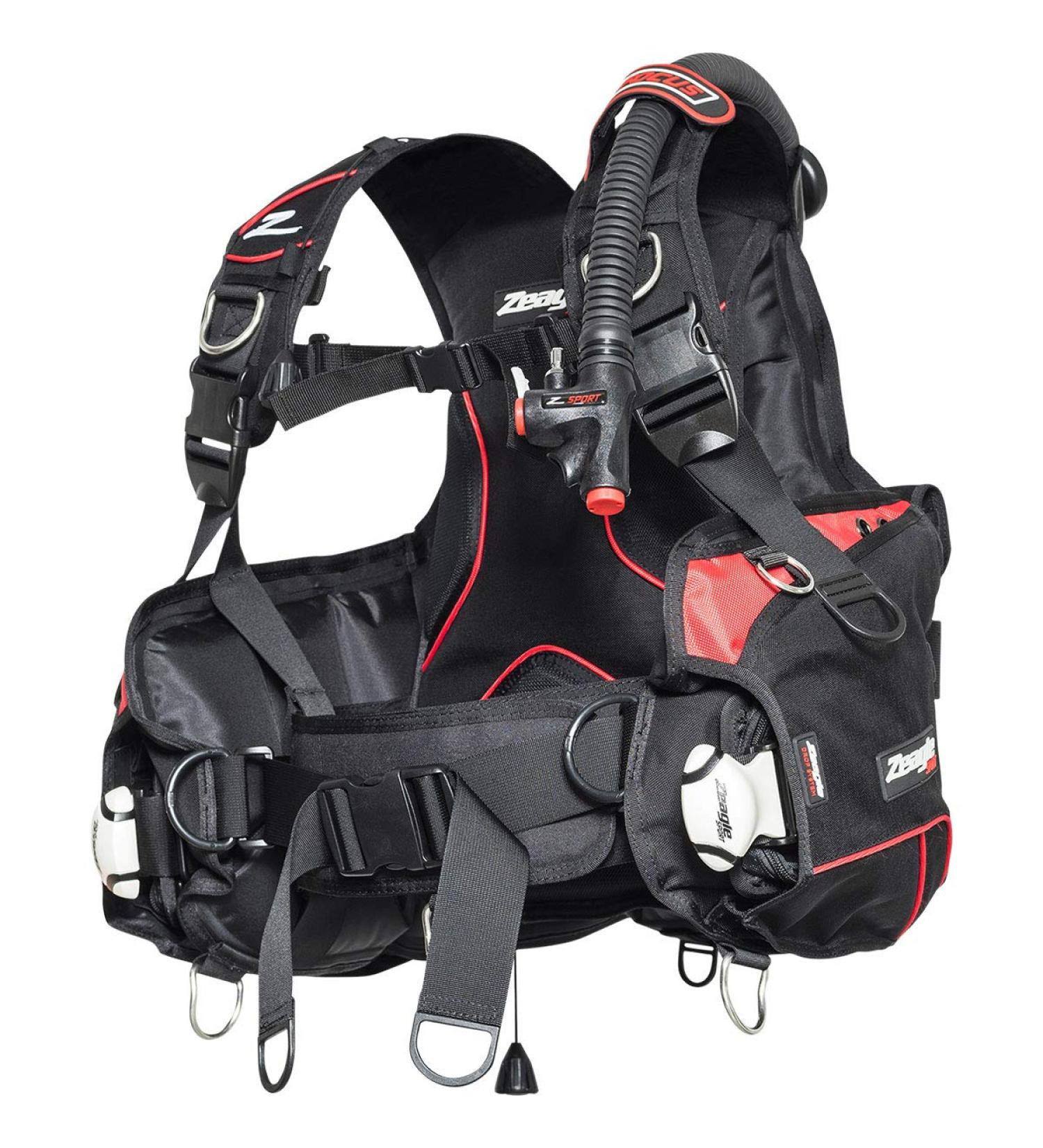 Zeagle Focus Jacket Style BCD - Black X-Large - Buy Online on GoSupps.com