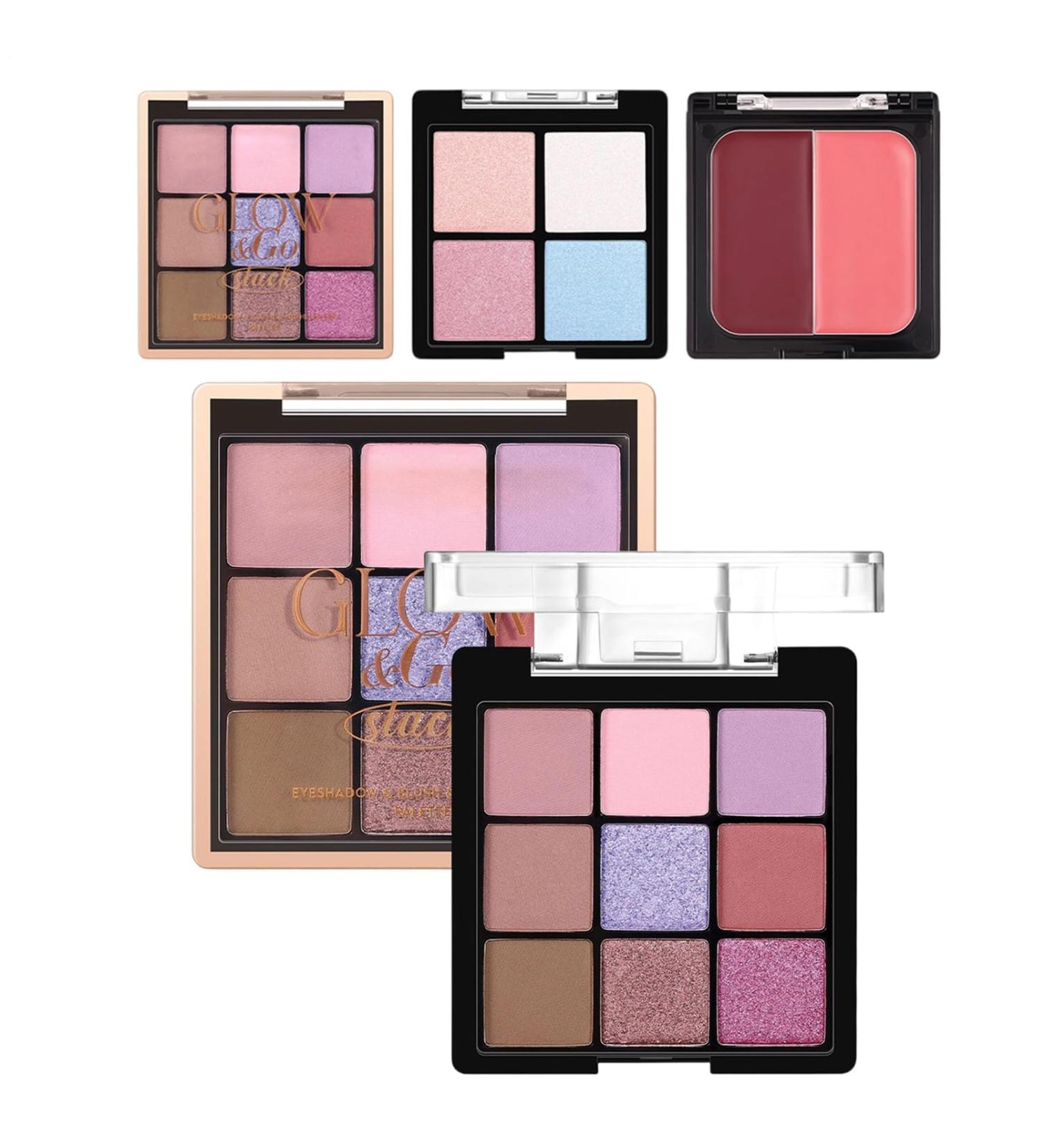 Palette de Maquillage | Maquillage Palette Paupi res Blush Highlighter | Effets Satin s et Mats Cosm tiques Doux Beaut pour Soir e et Voyages # 01 - Buy Online on GoSupps.com