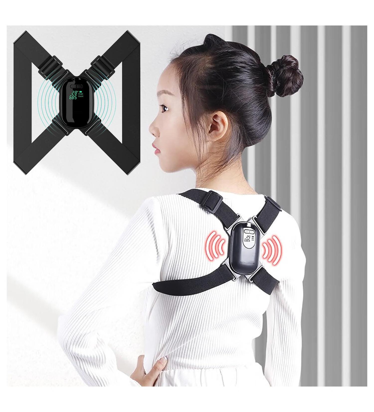 Meltor Intelligent Posture Corrector for Men - Adjustable Vibration Back Trainer | Optimal Posture Support & Reminder Straps - Buy Online on GoSupps.com