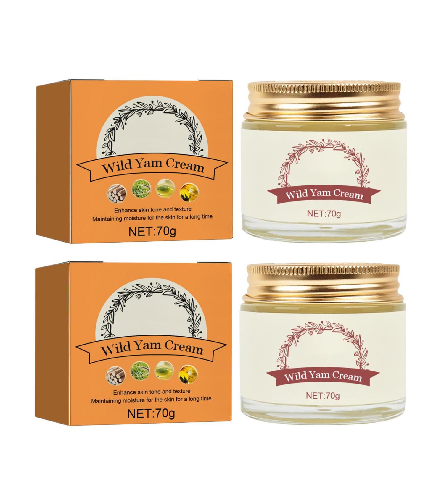 wild yam cream for anti aging and wrinkle
