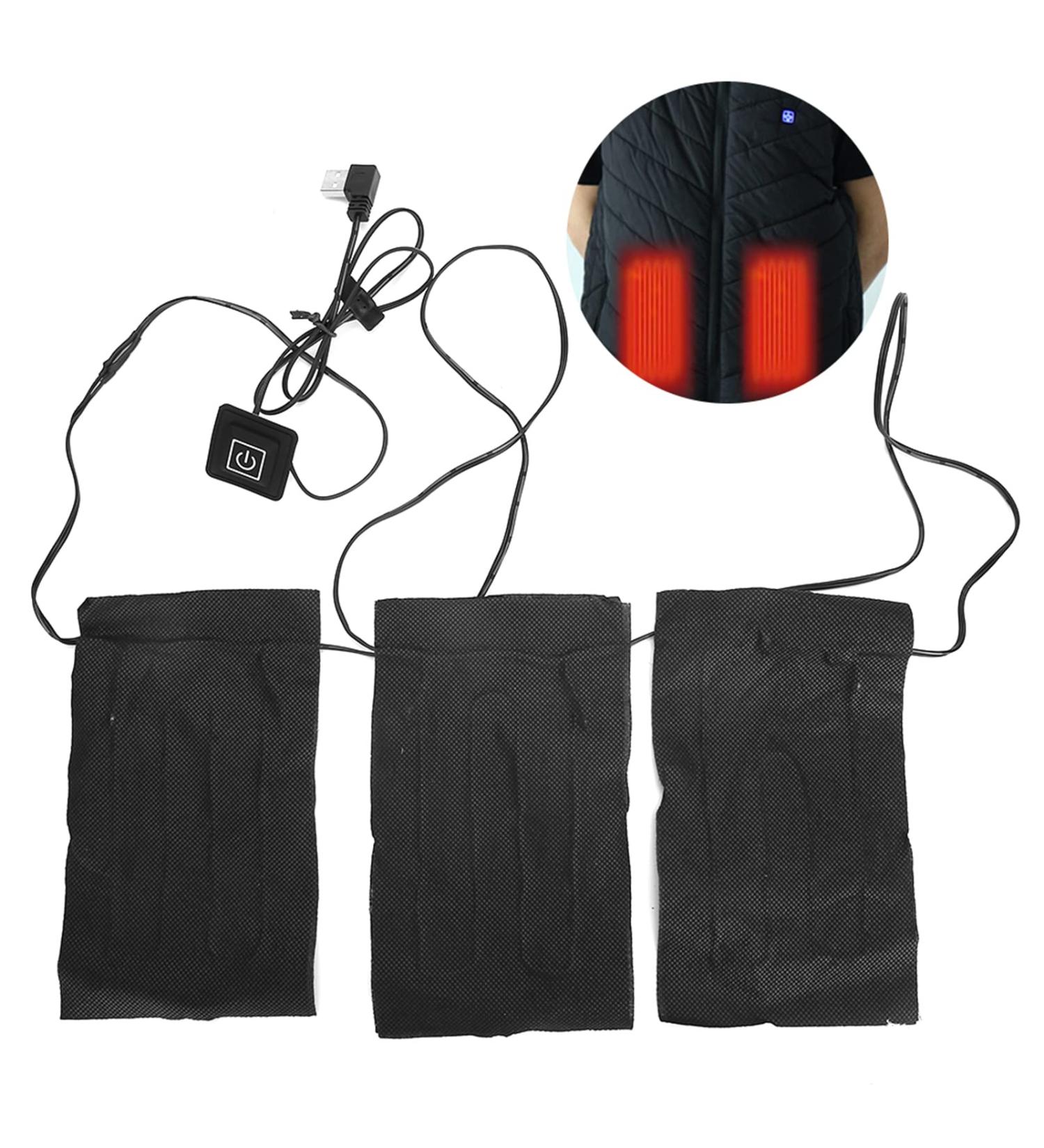 Buy Electric Heated Insertion Pads - Adjustable Temperature Heating Cushions with Timer | Perfect for Clothing & Seats - Buy Online on GoSupps.com