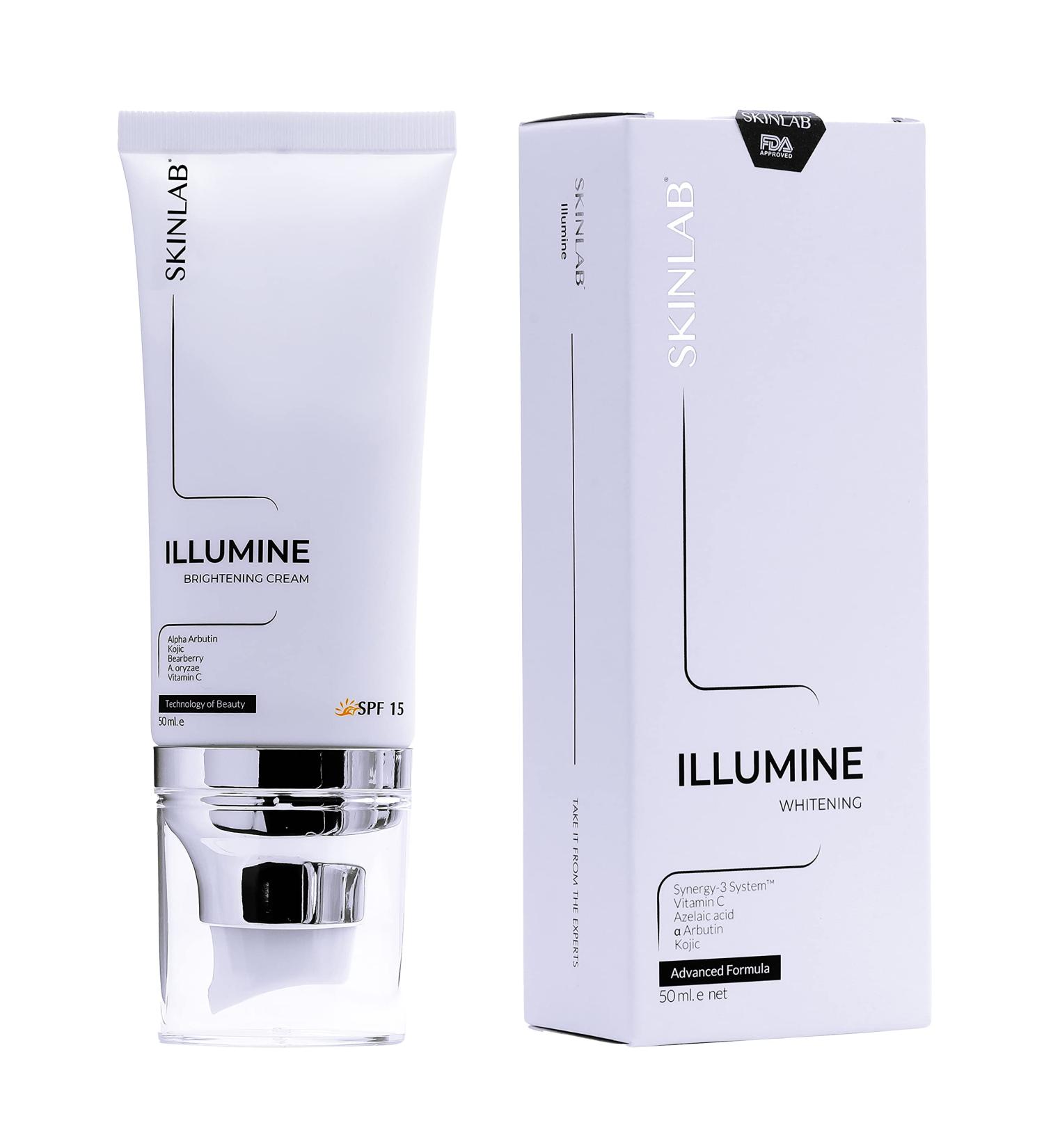 SKINLAB Illumine Natural Lightening Cream SPF15 50ml Vitamin C Paraben-free - Buy Online on GoSupps.com