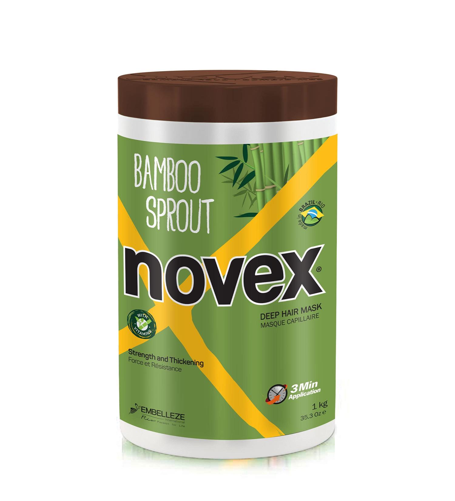 Novex Bamboo Hair Mask 1kg | Deep Conditioning & Repair | Best International Shipping - Buy Online on GoSupps.com