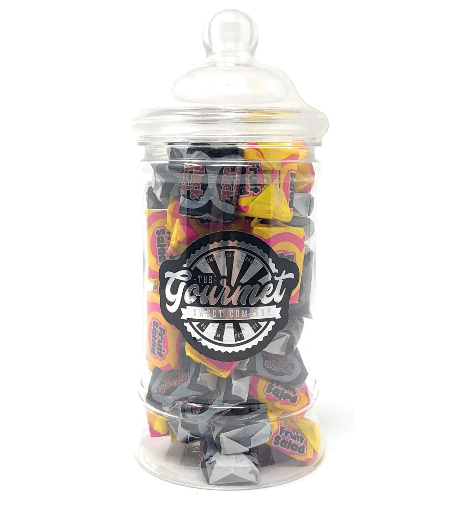 Black Jack & Fruit Salad Mix Victorian Gift Jar by The Gourmet Sweet Company