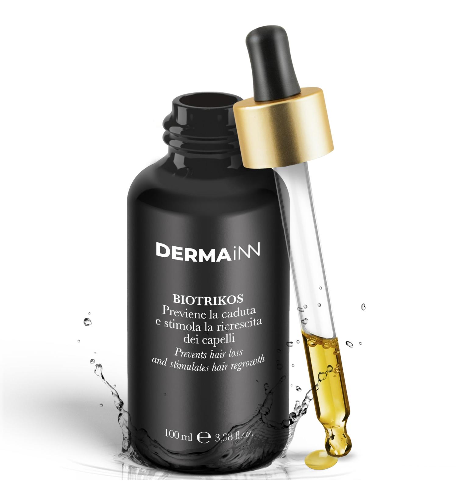  Innbiotec Pharma Biotrikos Anti-Hair Loss Vials for Women and Men - Hair Growth Serum Anti-Hair Loss Lotion for Men and Women Hair Growth Oil Night Serum for Hair - Buy Online on GoSupps.com