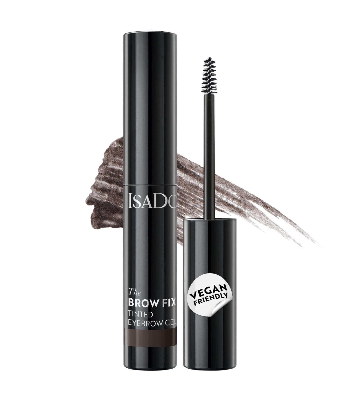  Isadora IsaDora Eyebrow Gel with Precision Brush - Easy Setting and Long Lasting Result - For Defined Full Brows - Eyebrow Laminating - Dark Brown Eyebrow Gel - Buy Online on GoSupps.com