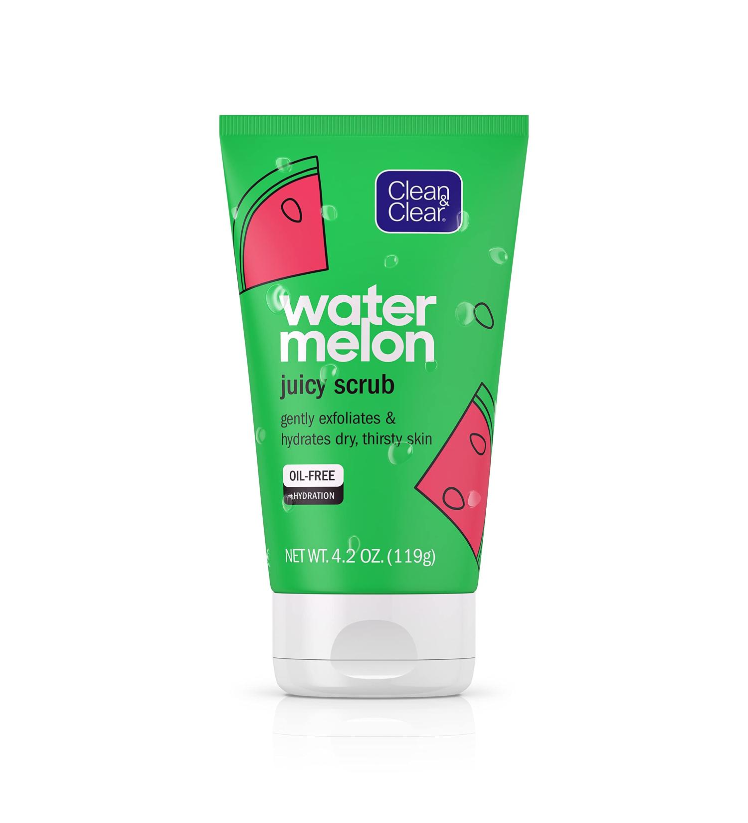 Clean & Clear Watermelon Juicy Scrub - Refreshing Exfoliating Face Scrub 4.2 oz - Buy Online on GoSupps.com