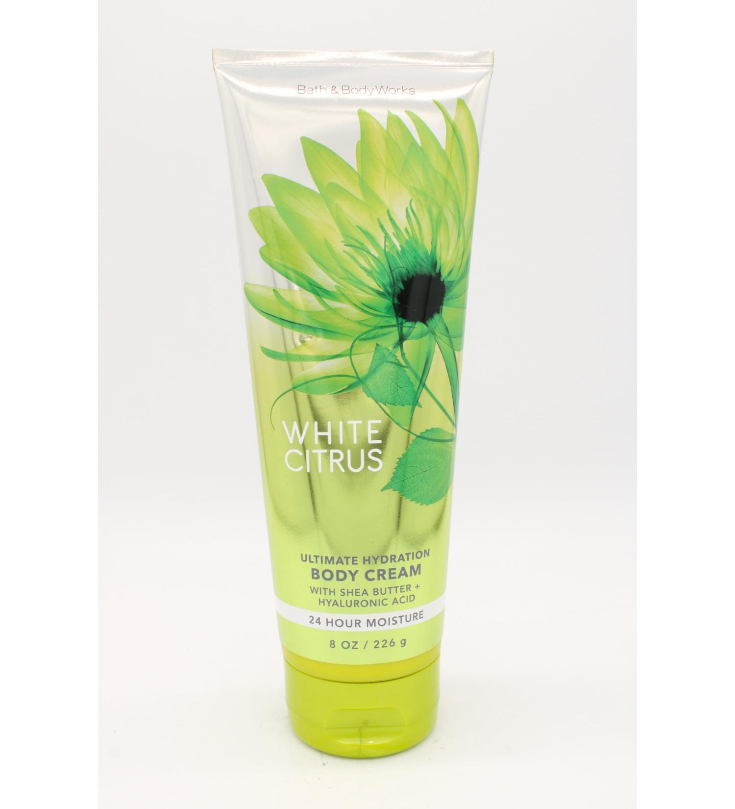 White Citrus Bath and Body Ulitmate Hydration Body Cream 8 oz