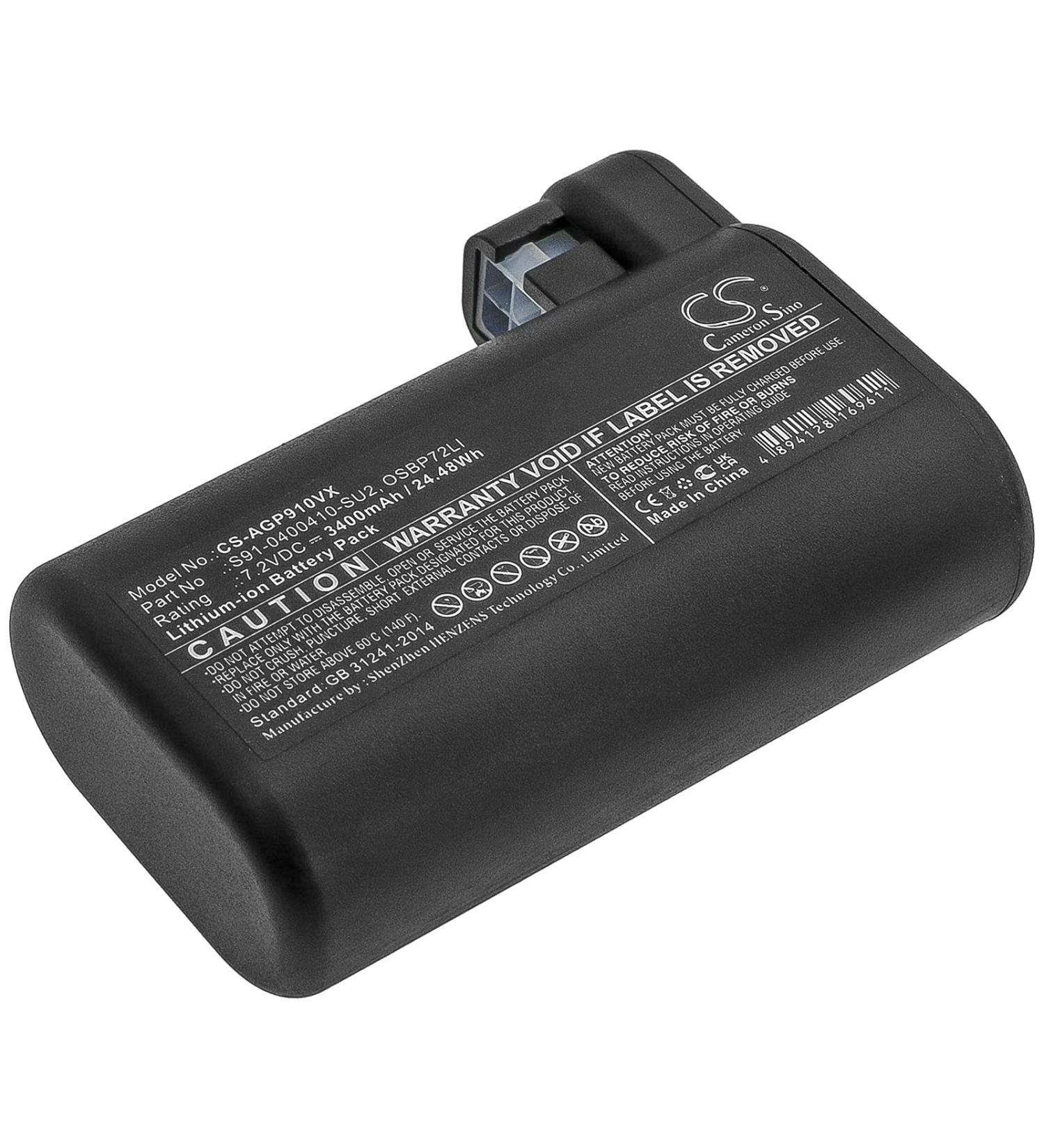 Buy FITHOOD Battery Replacement for ELE 900277267 & 900258193 OSBP72LI25 | High Capacity 3400mAh/7.2V | Fast International Shipping - Buy Online on GoSupps.com