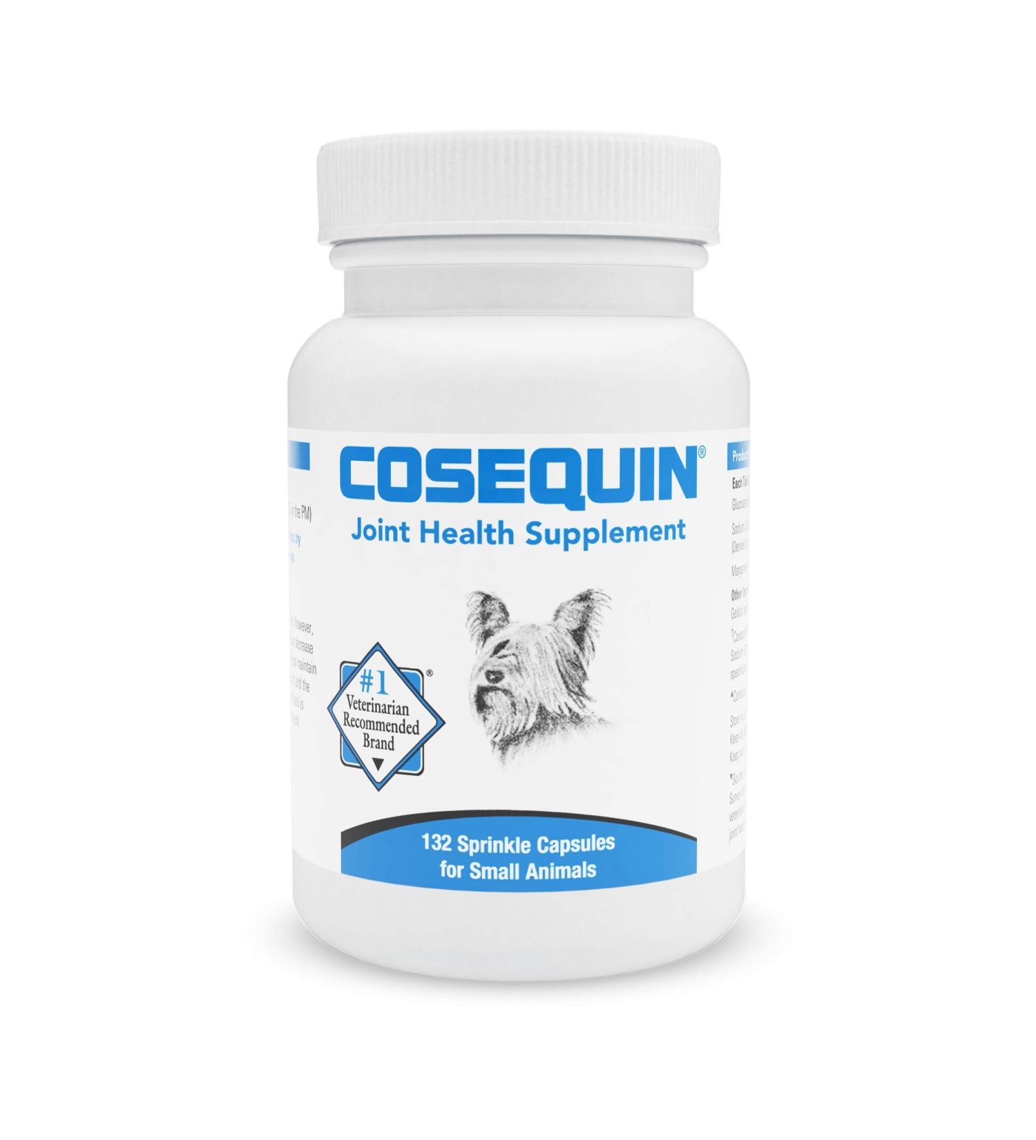Nutramax Cosequin Joint Health Supplement for Cats & Small Dogs - 132 Capsules - Buy Online on GoSupps.com