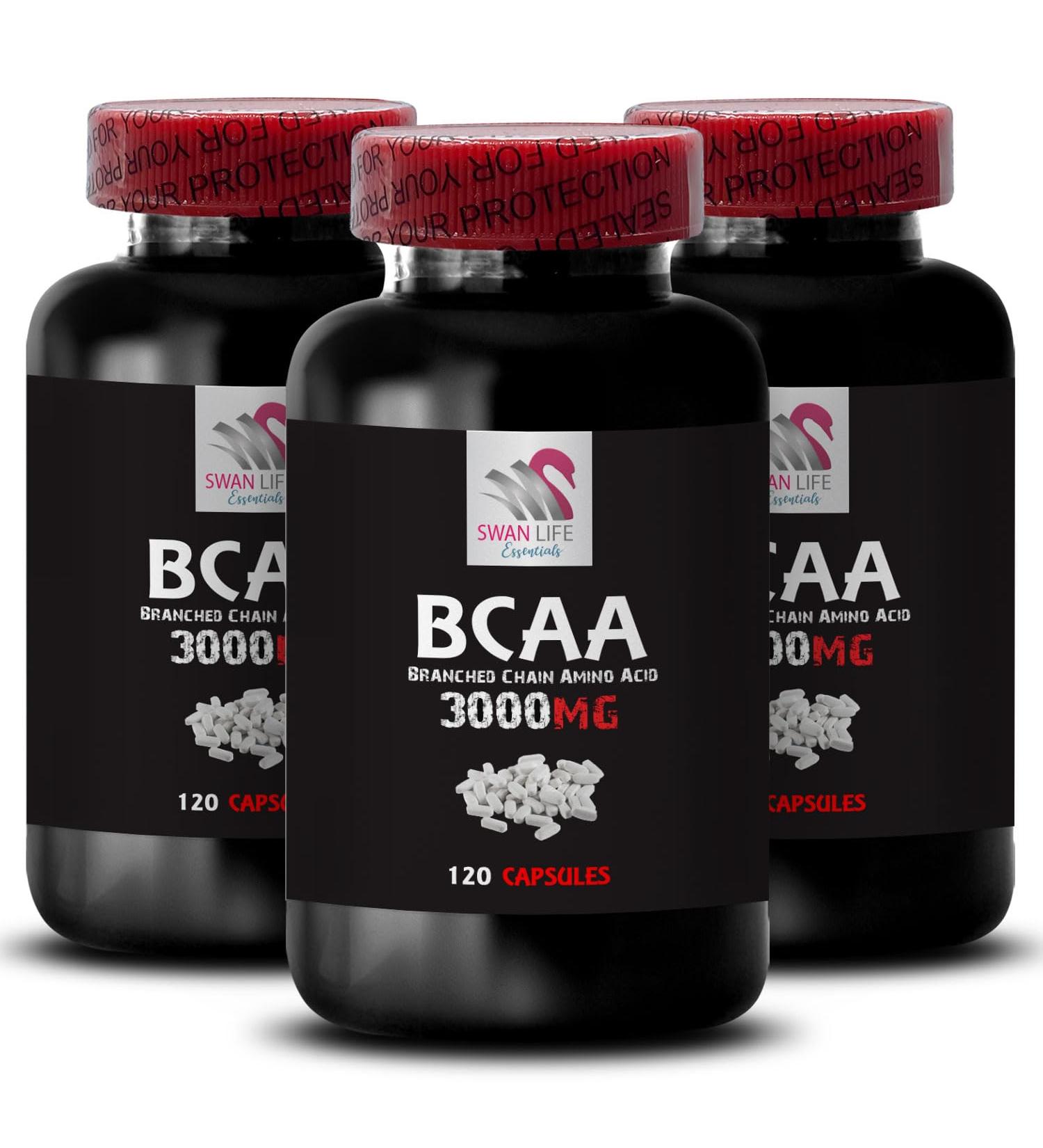 SWAN LIFE ESSENTIALS BCAA Supplements - bcaa Amino acids for Women bcaa Tablets for Women Amino acids bcaa Supplement Supplement for Muscle Support l-leucine l-valine L-Leucine Powder 3Bot - Buy Online on GoSupps.com