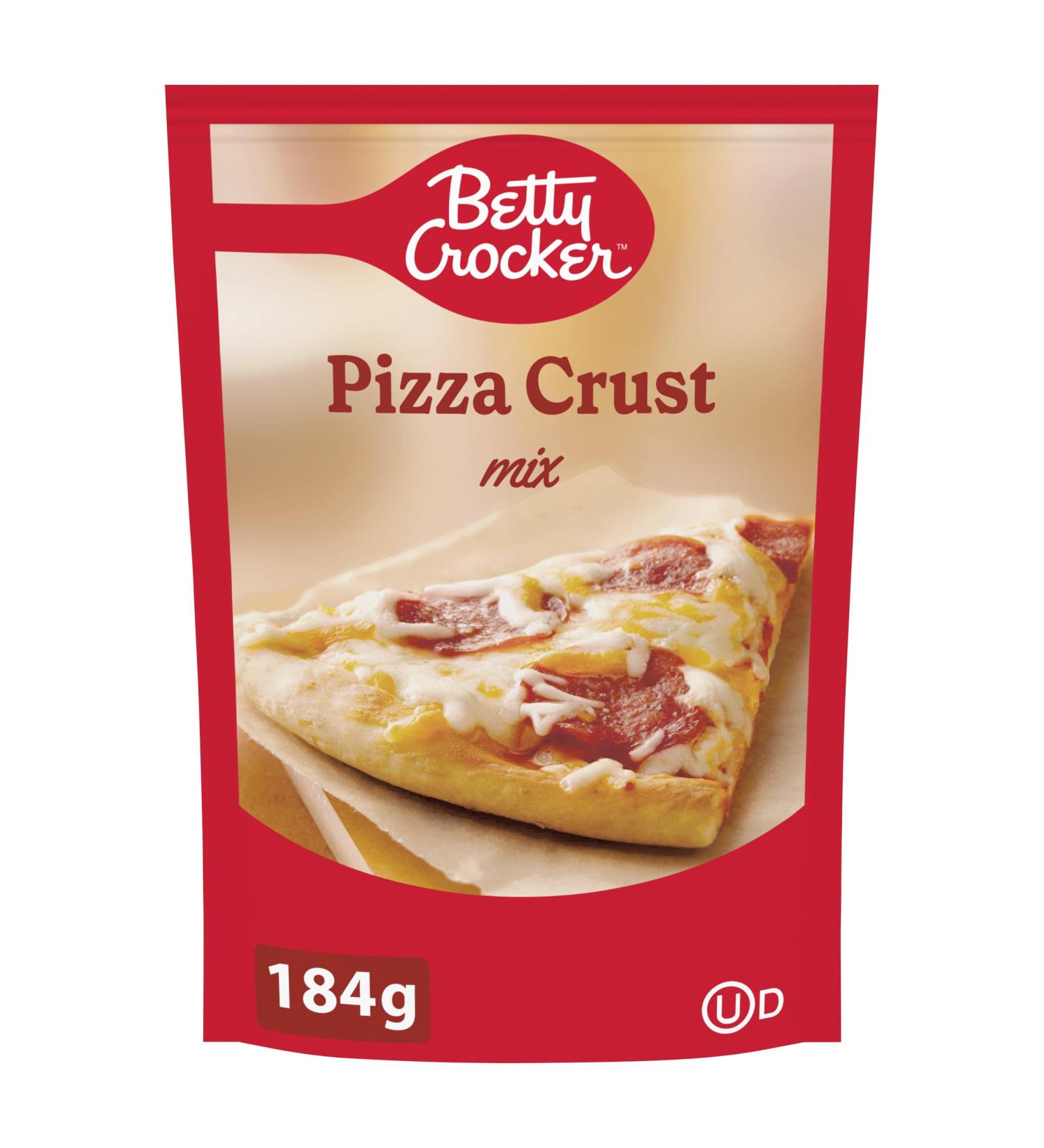 BETTY CROCKER Pizza Crust Mix Just Add Water Makes 1 12-Inch Crust Pizza 184 Grams Package of Pizza Crust Mix Easy To Bake - Buy Online on GoSupps.com