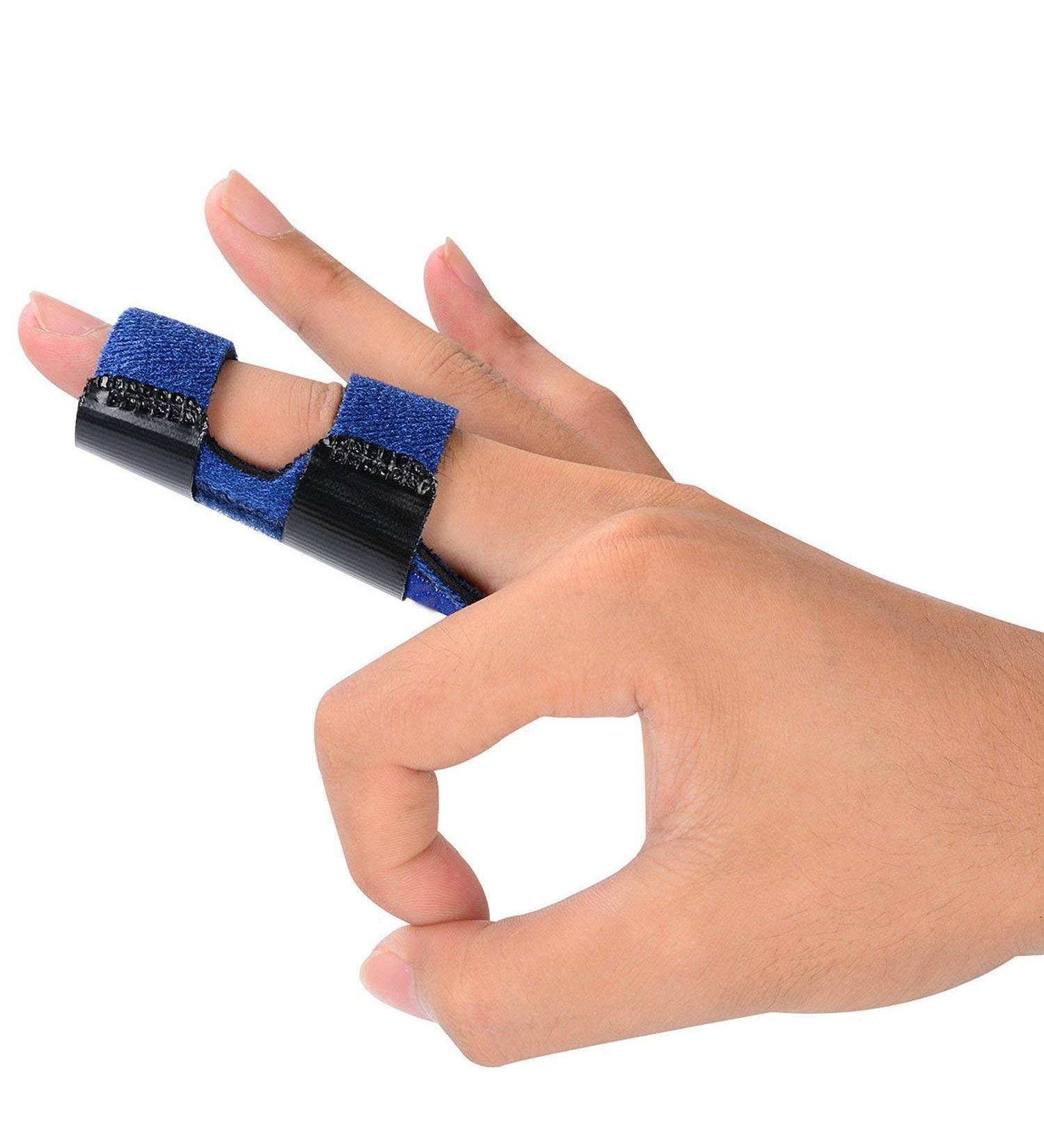 Buy Finger Splints for Kids - Compression Support with Aluminium Pain Relief for Knuckle Immobilization & Straightening Brace - Buy Online on GoSupps.com